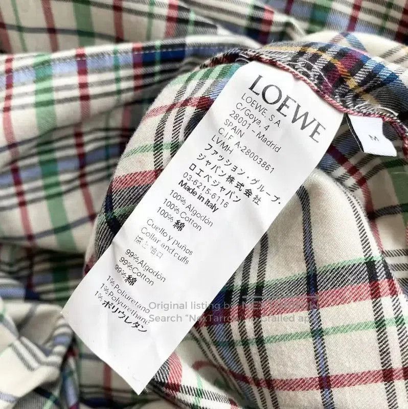 Loewe Loewe Colorful Cotton Women's Shirt . Size M / US 6-8 / IT 42-44 - 5 Thumbnail