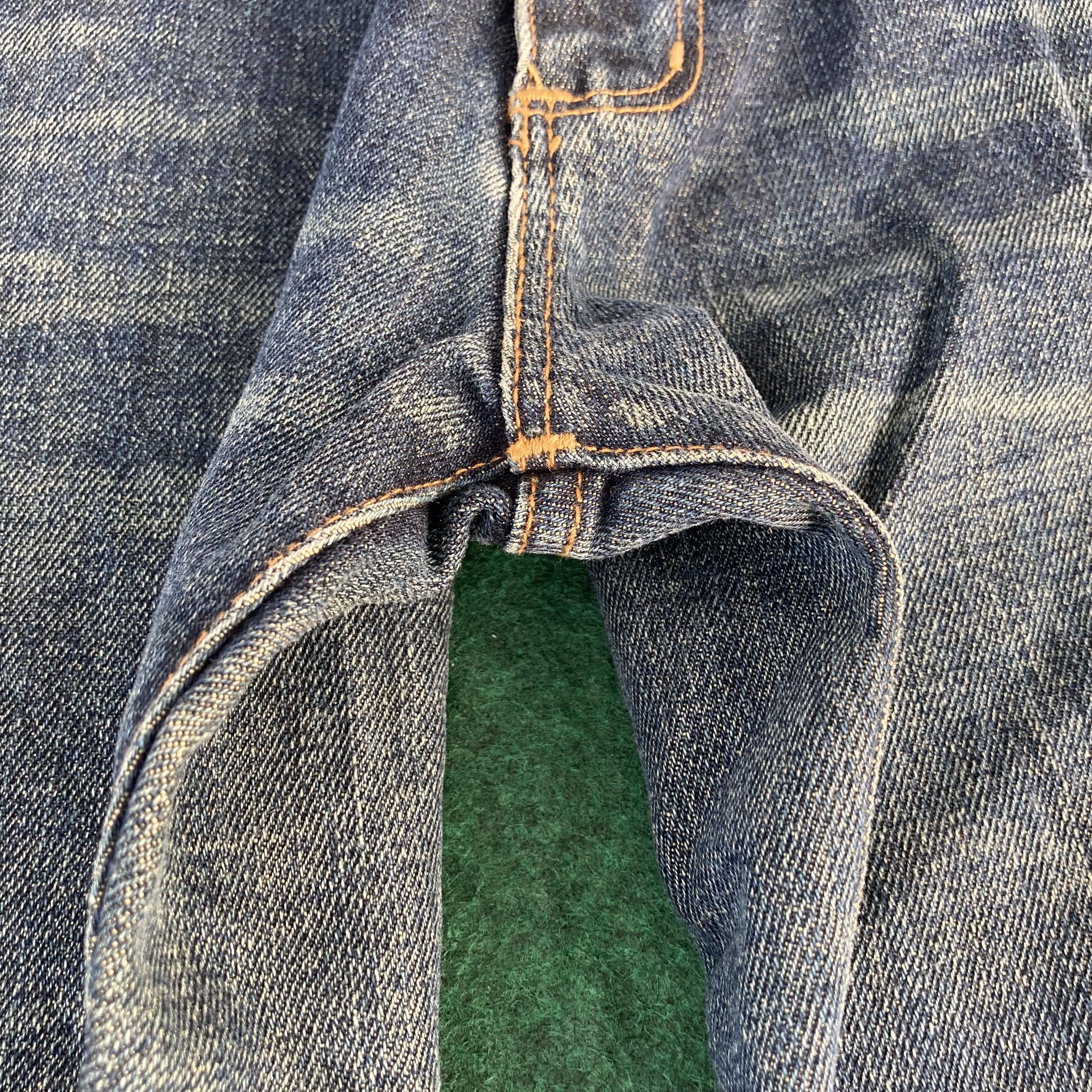 Vintage × Wrangler Vtg Wrangler Denim Bootcut Sz 32 Faded Flare Jeans Size US 32 / EU 48 - 6 Thumbnail
