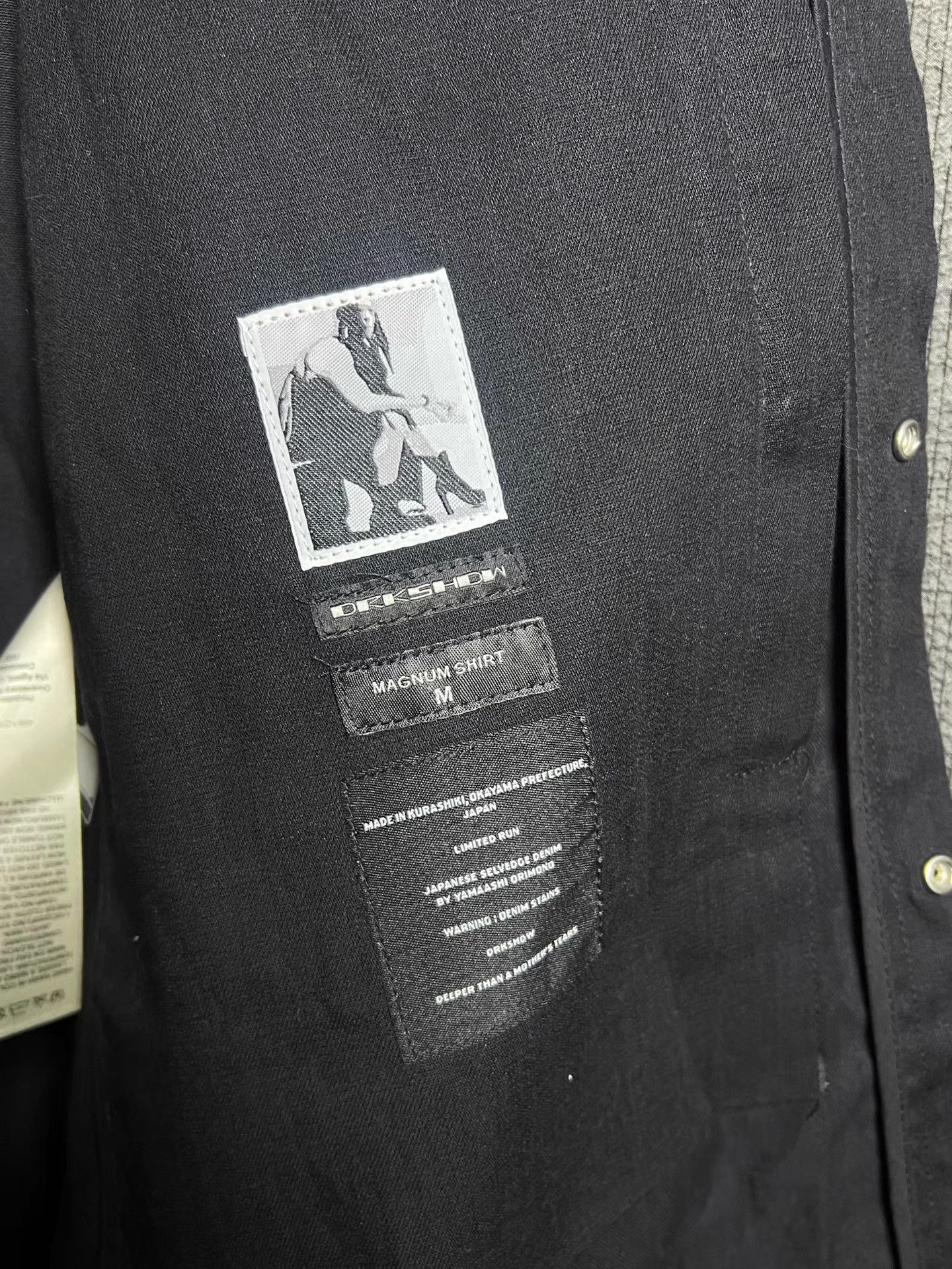 Rick Owens Rick Owens 22SS Magnum Shirt cotton short-sleeve shirt Size US M / EU 48-50 / 2 - 4 Thumbnail