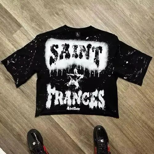 VIBE Y2K Hip Hop Punk Rock Letter Graphic Print Size US XXL / EU 58 / 5 - 4 Thumbnail
