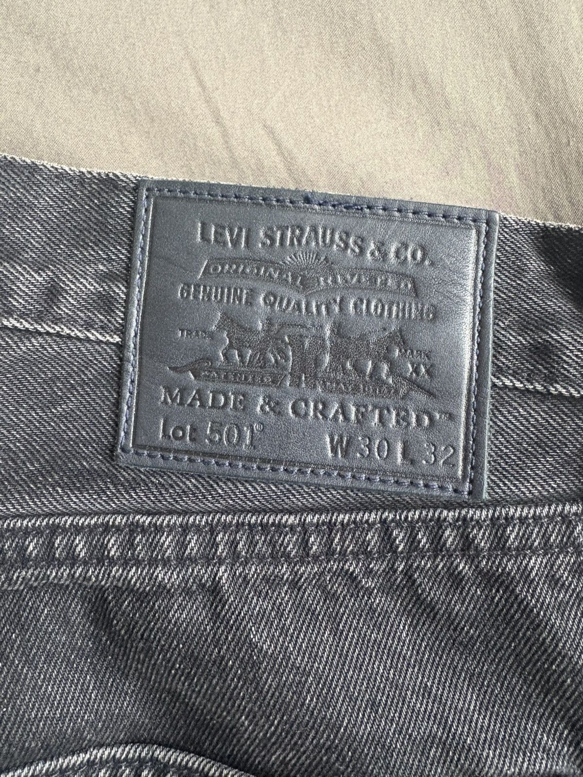 Levi's Made & Crafted Men’s Levi’s Made & Crafted Japanese Selvedge Denim Size US 30 / EU 46 - 2 Thumbnail