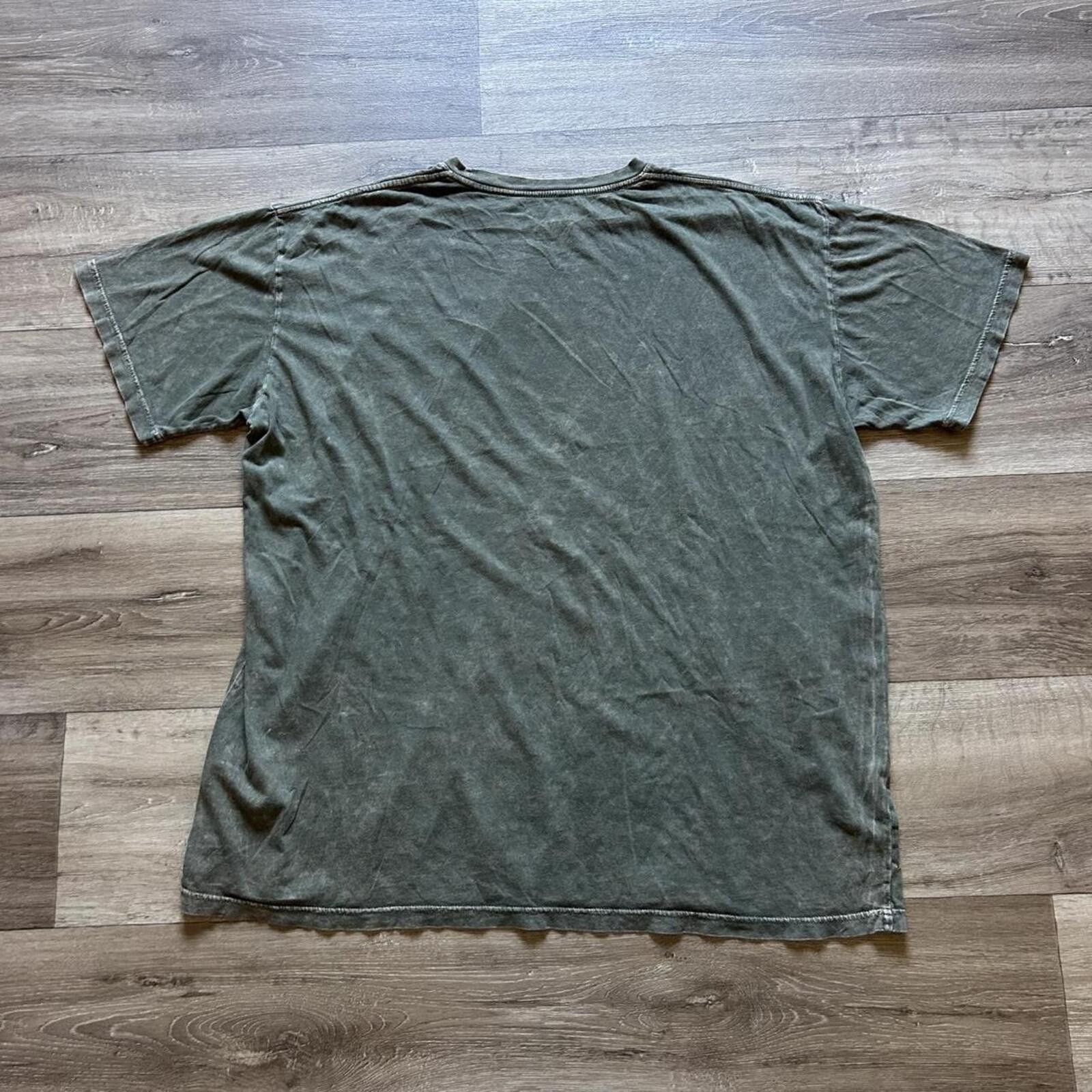 Affliction Sick Green y2k Affliction style t shirt wings cross size XXL Size US XXL / EU 58 / 5 - 4 Thumbnail