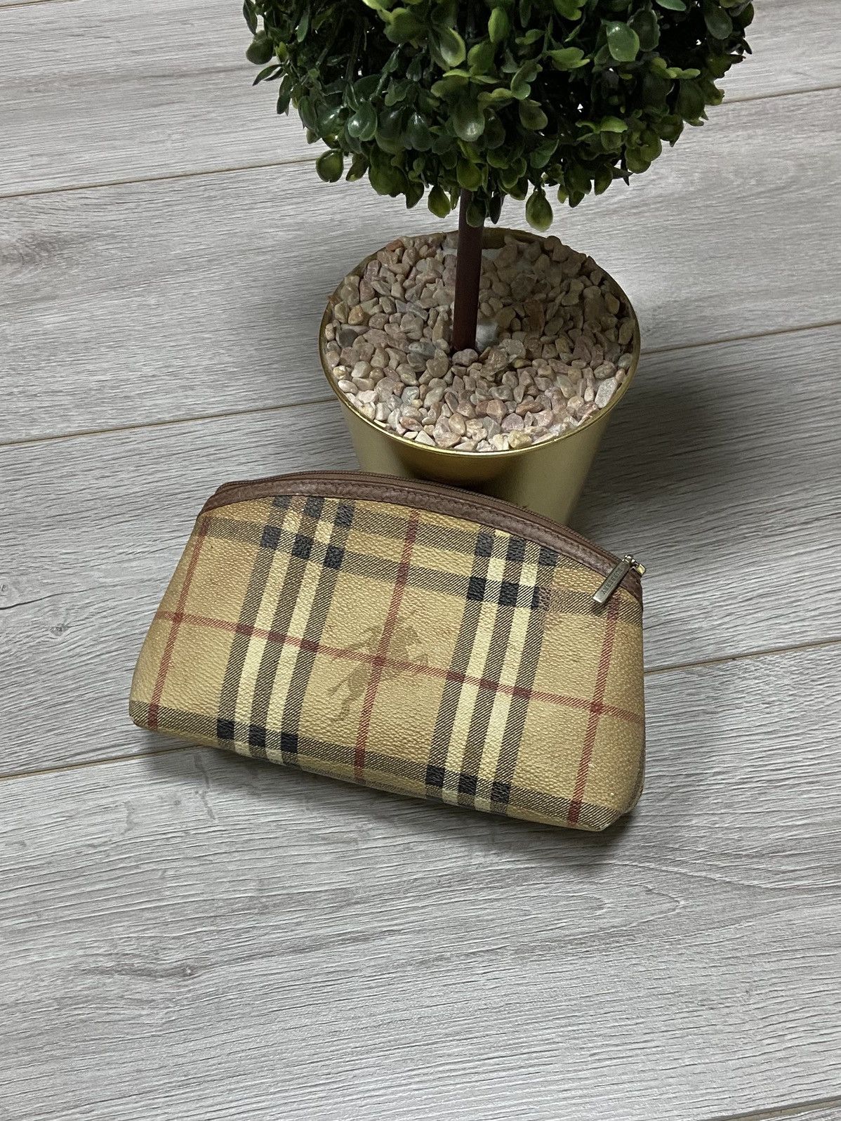 Burberry Burberry leather nova check vintage small bag Size ONE SIZE - 2 Thumbnail