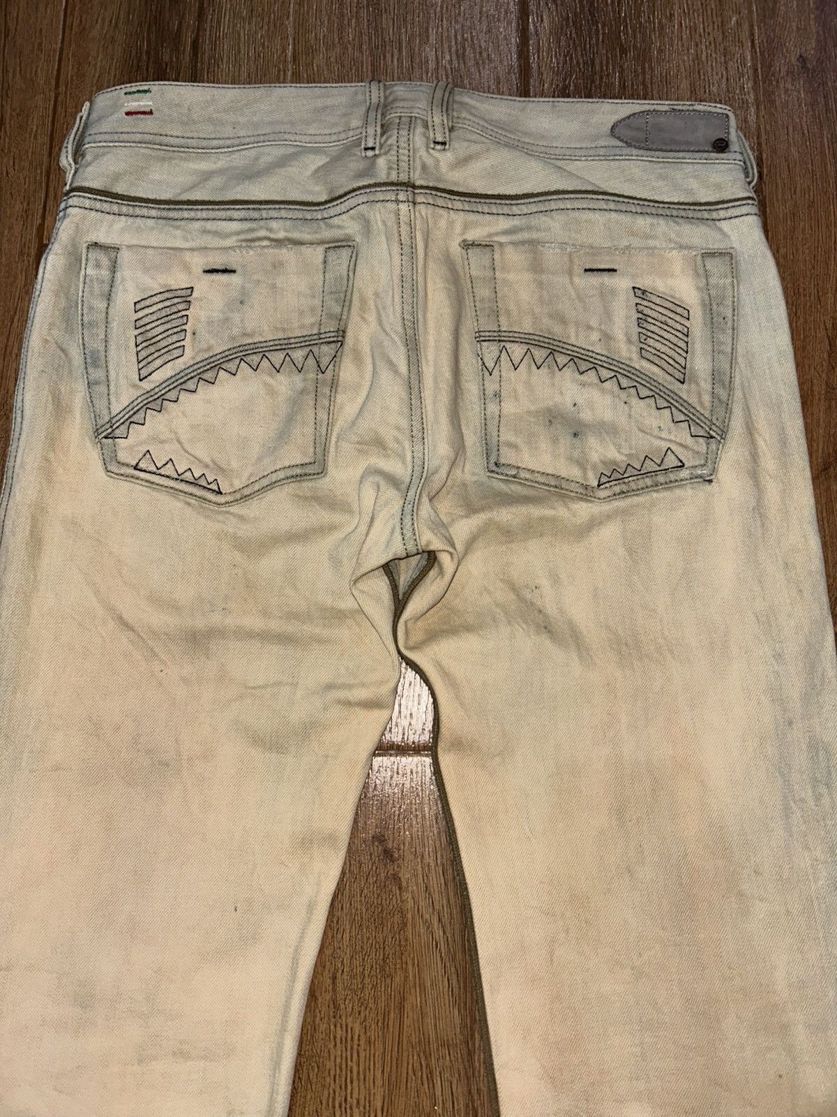 Diesel Diesel Zatiny Bootcut Distressed Mudwash Jeans Size 32" / US 10 / IT 46 - 13 Thumbnail