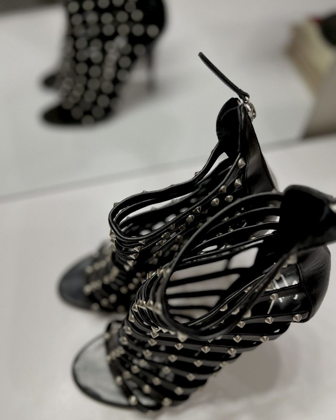 Giuseppe Zanotti Vintage Guiseppe Zanotti Gladiator Heeled Sandals Size US 8 / IT 38 - 6 Thumbnail