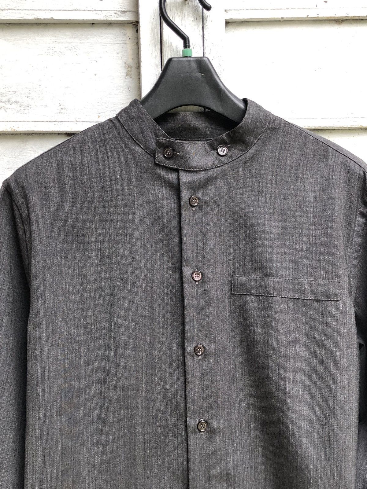 Designer × Marni Vintage Marni Mandarin Collar L/S Button Size US S / EU 44-46 / 1 - 1 Thumbnail