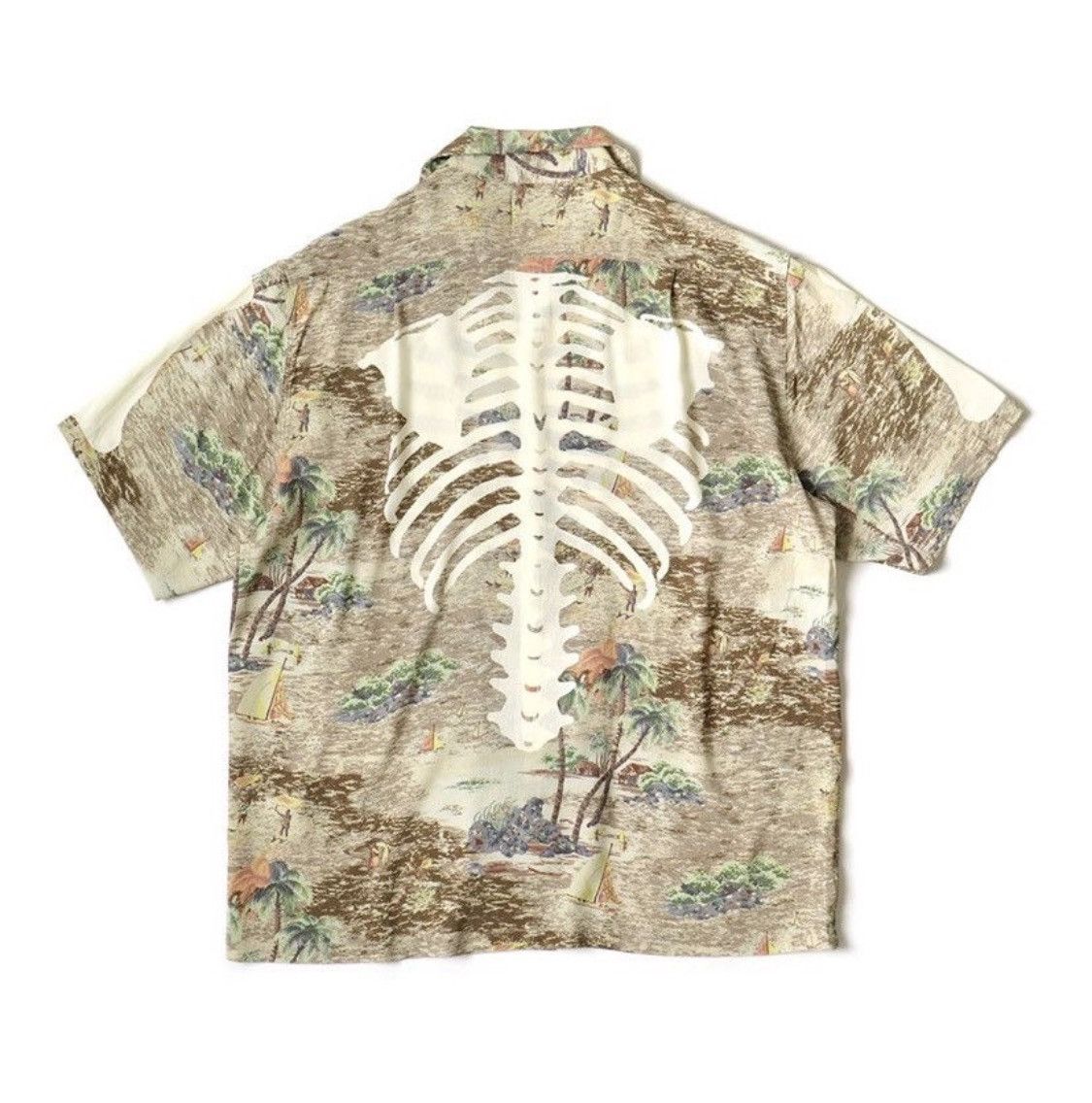 Kapital Kapital rayon Kamehameha bone Aloha shirt Size US XL / EU 56 / 4 - 2 Thumbnail