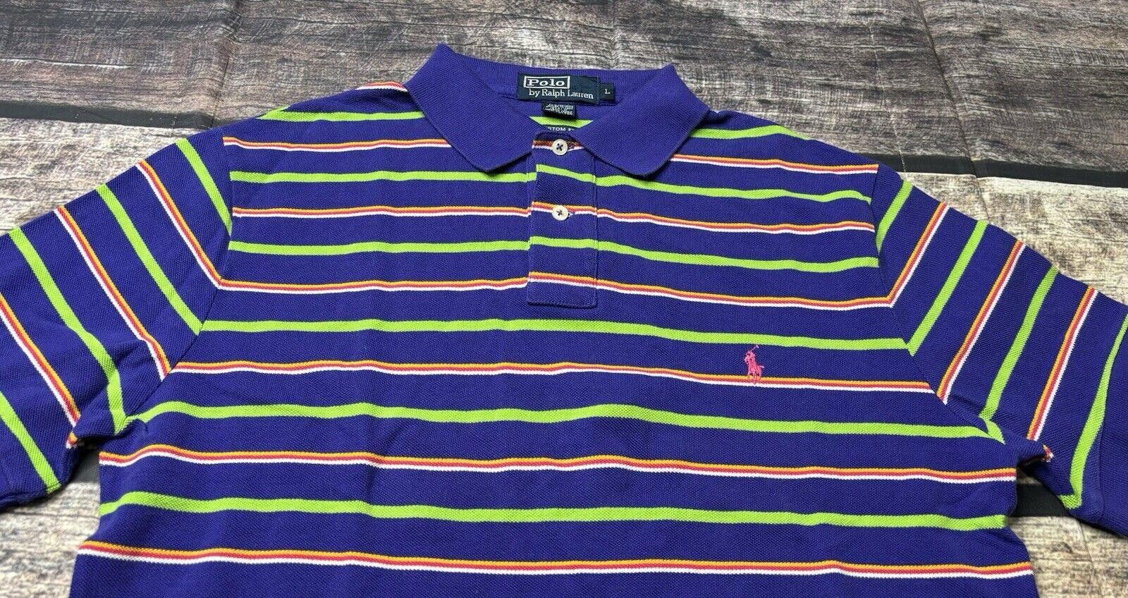 Polo Ralph Lauren VTG Polo Ralph Lauren Polo Shirt Men's Large Cotton USA Size US L / EU 52-54 / 3 - 4 Thumbnail
