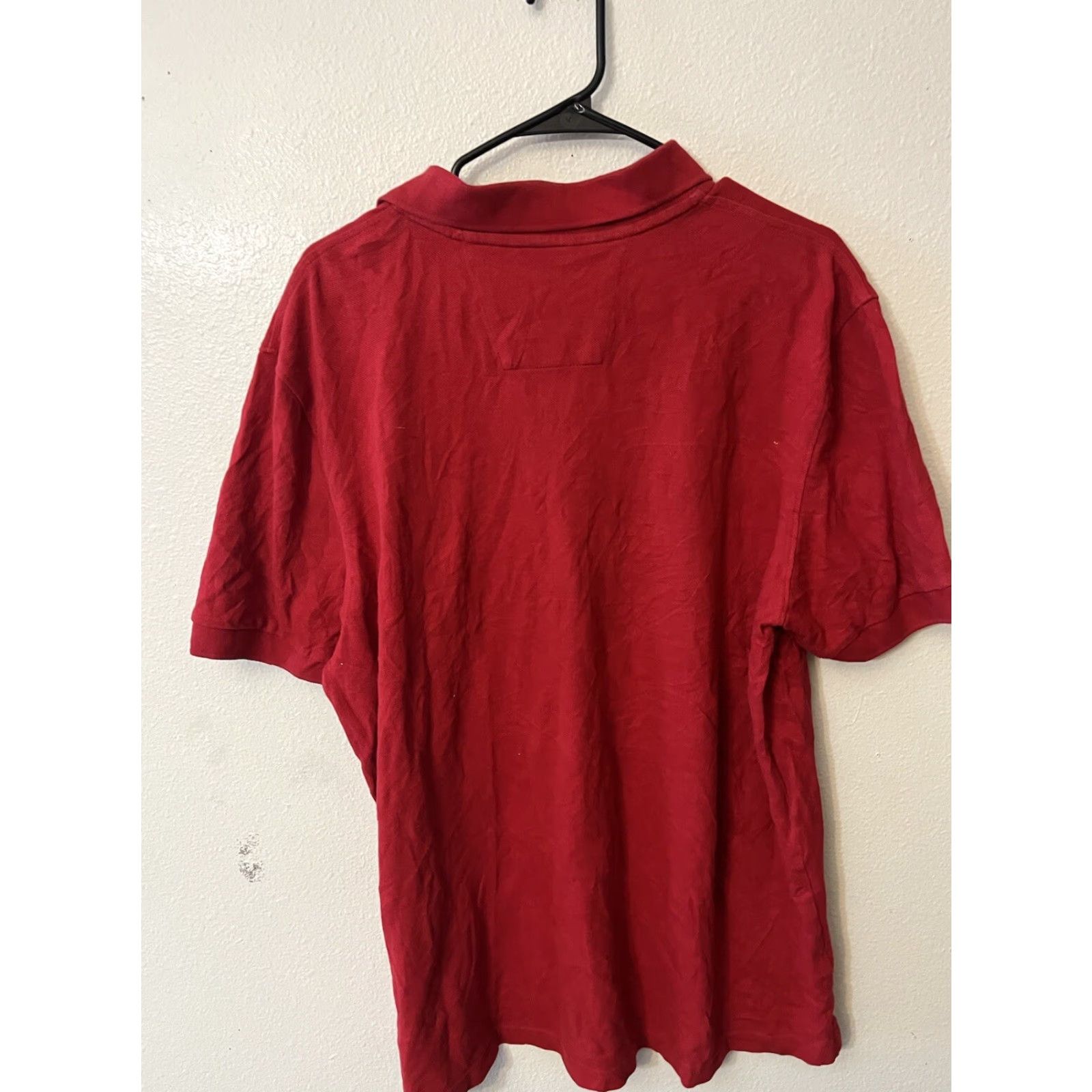 Nautica Nautica Polo Shirt - Red - Men's XL - Short Sleeve - Slim Fit - Button Collar - Logo - Classic Golf/Boating Shirt Size US XL / EU 56 / 4 - 3 Thumbnail