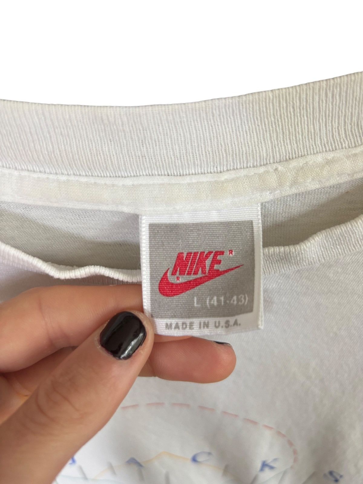 Nike Vintage Nike Bo Jackson Single Stitch T-Shirt Size US L / EU 52-54 / 3 - 2 Thumbnail