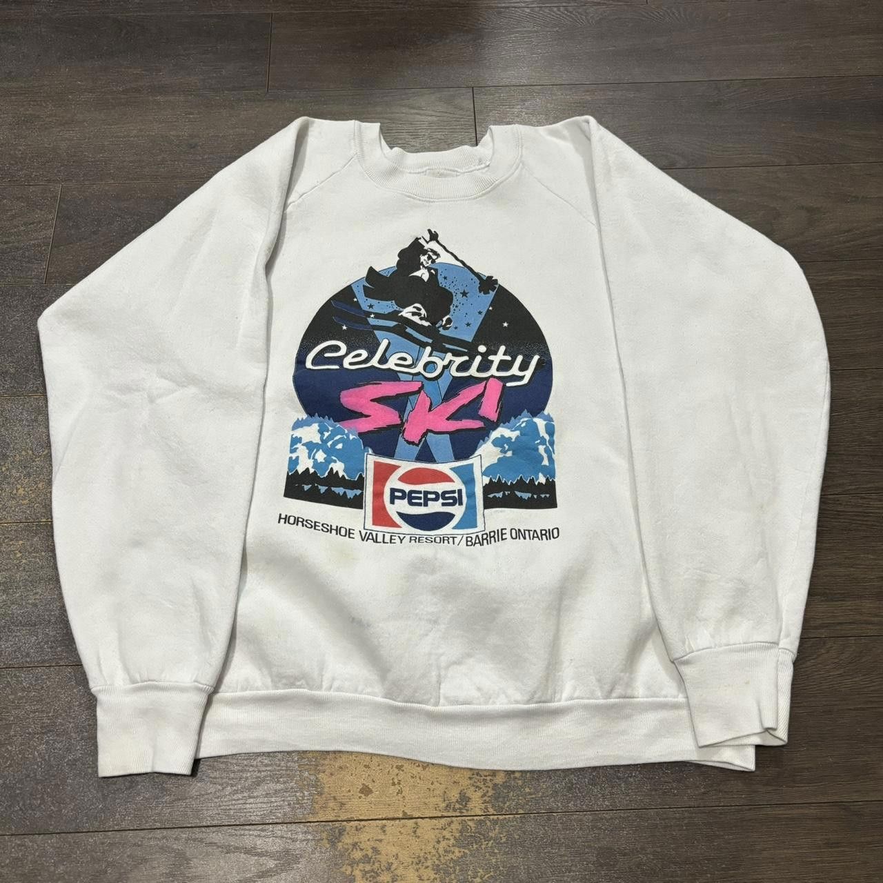 Fruit Of The Loom vintage Pepsi celebrity ski crewneck sweatshirt 90s M Size US M / EU 48-50 / 2 - 3 Thumbnail