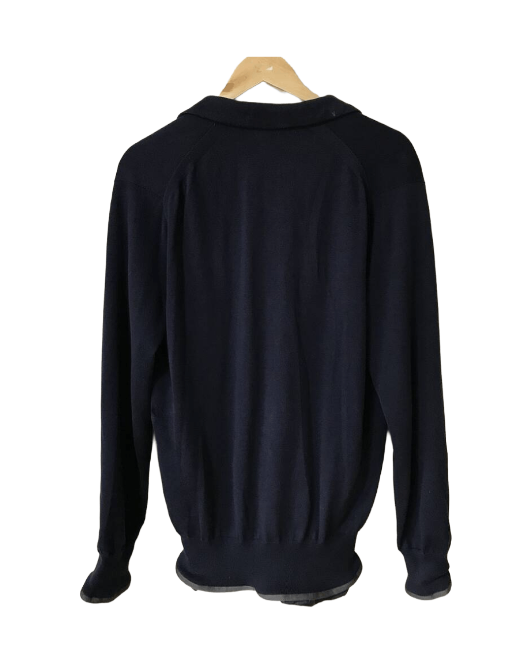Sacai Sacai Men’s Knit Blazer Cardigan Navy Size 1 Size US S / EU 44-46 / 1 - 3 Thumbnail
