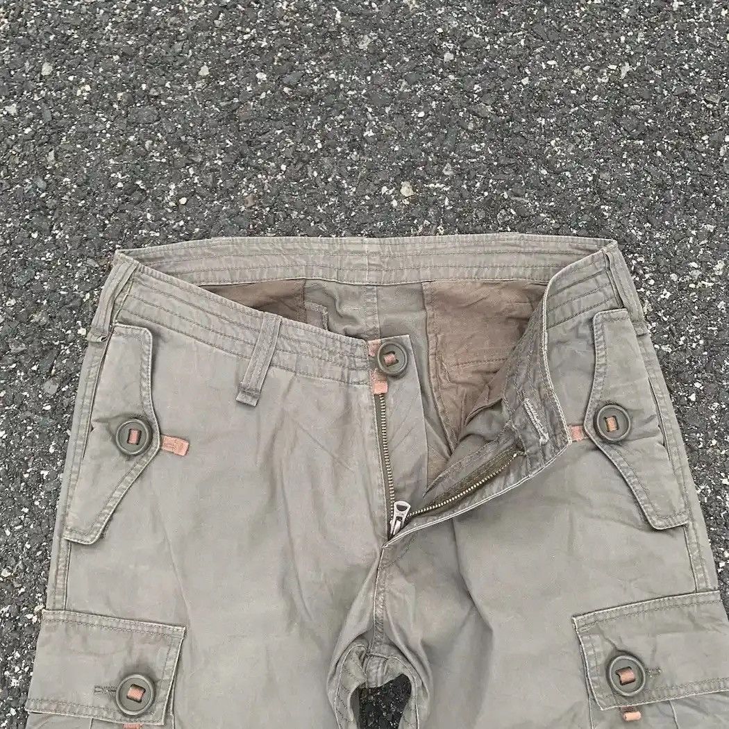Beauty Beast Vtg RERAISE Utility Multipocket Combat Cargo Pants W32 L33 Size US 32 / EU 48 - 4 Thumbnail
