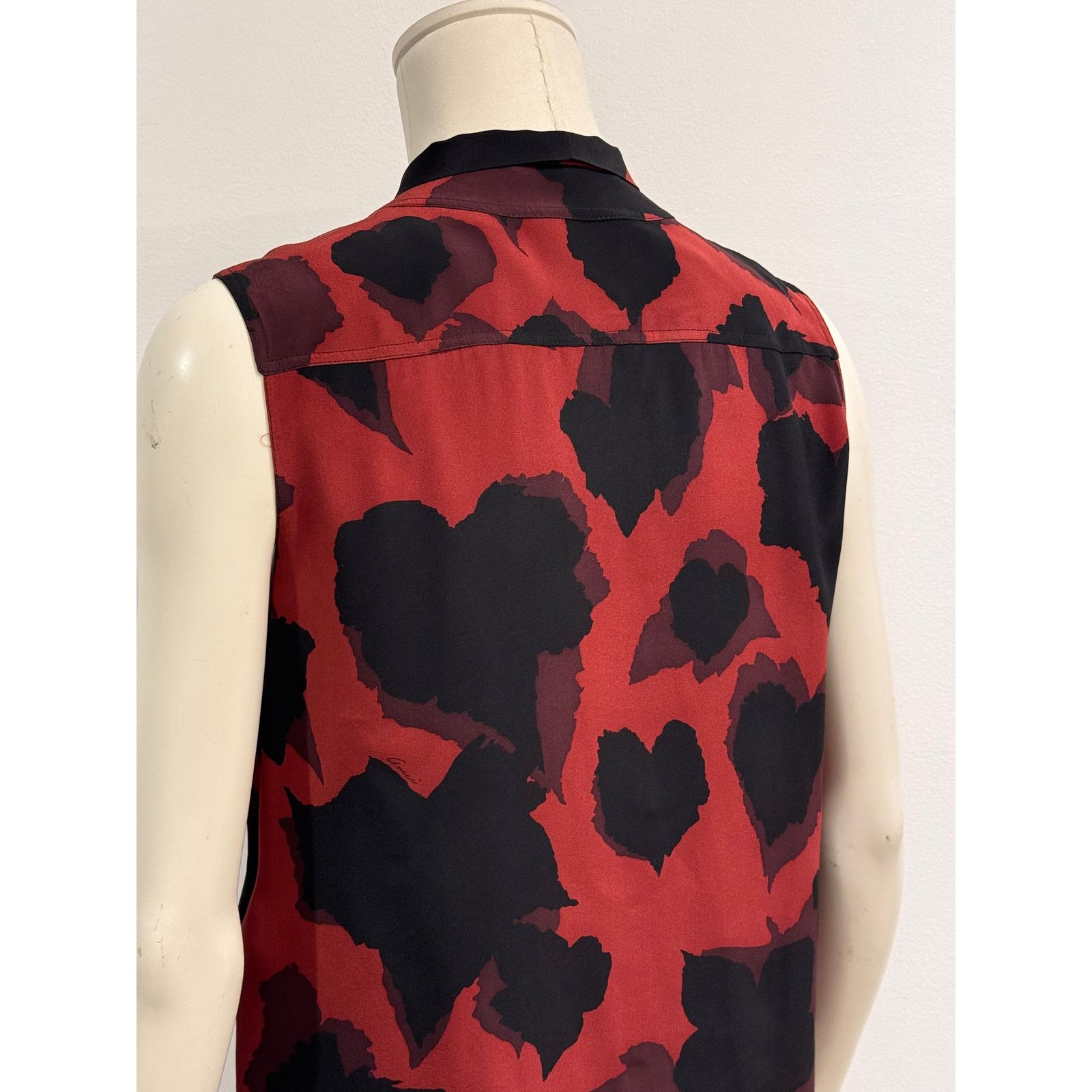 Gucci 2010s Gucci sleeveless bow-tie blouse Size S / US 4 / IT 40 - 7 Thumbnail