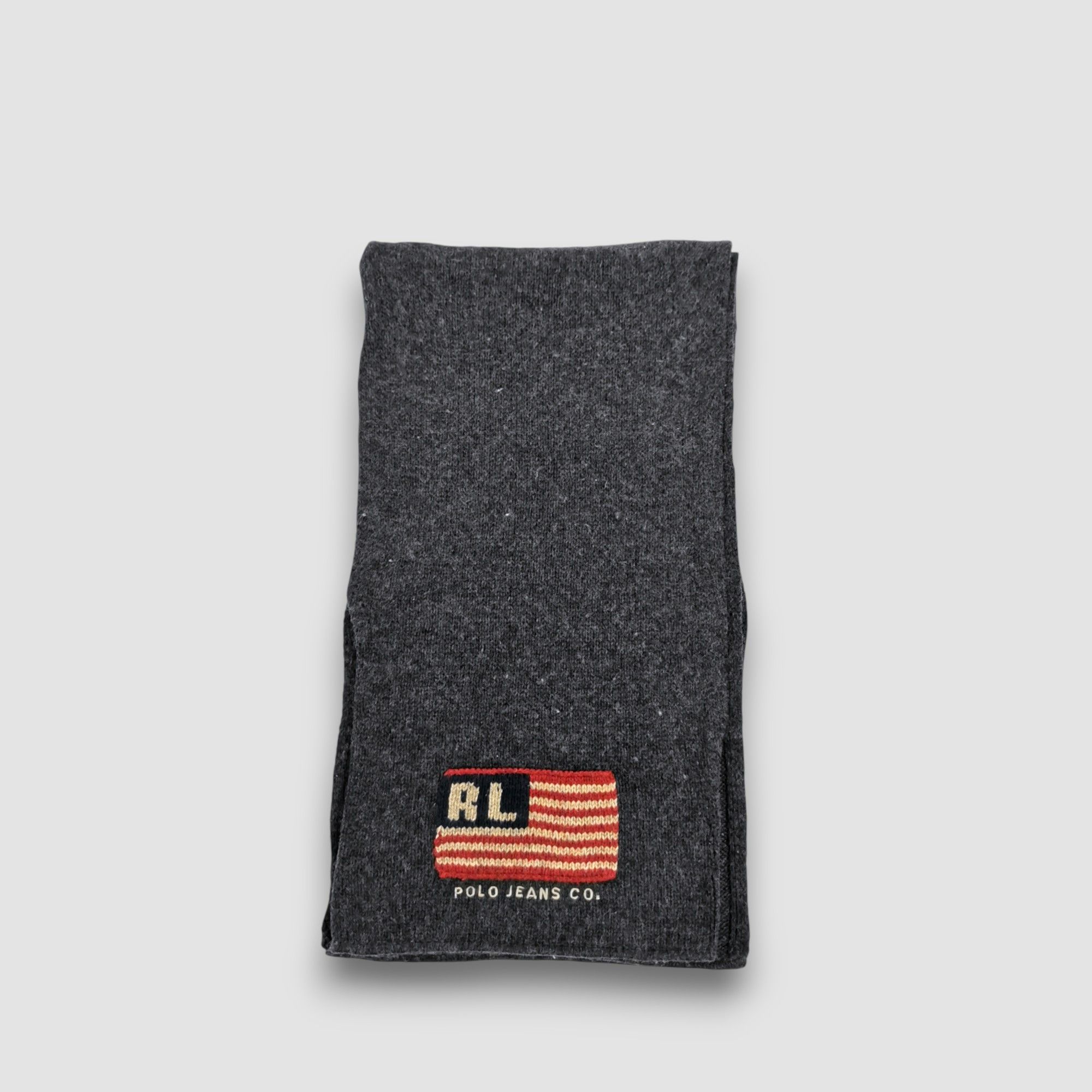 Polo Ralph Lauren Vintage Polo Ralph Lauren Scarf Wool Muffler Scarves Size ONE SIZE - 2 Thumbnail