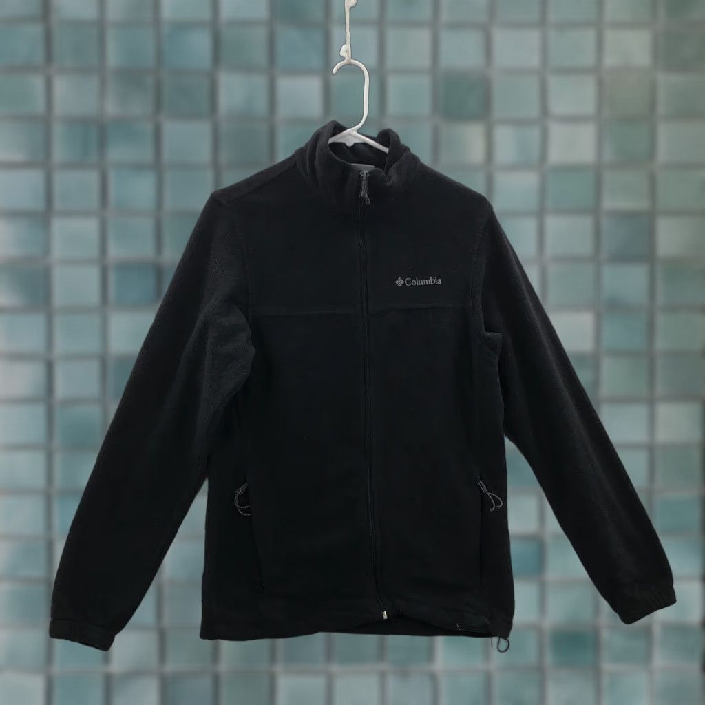 Vintage Columbia Sportswear Womens Jacket Size S Black Fleece Zipped Pockets Full Zip Outdoor Casual Womens Size S / US 4 / IT 40 - 1 Thumbnail