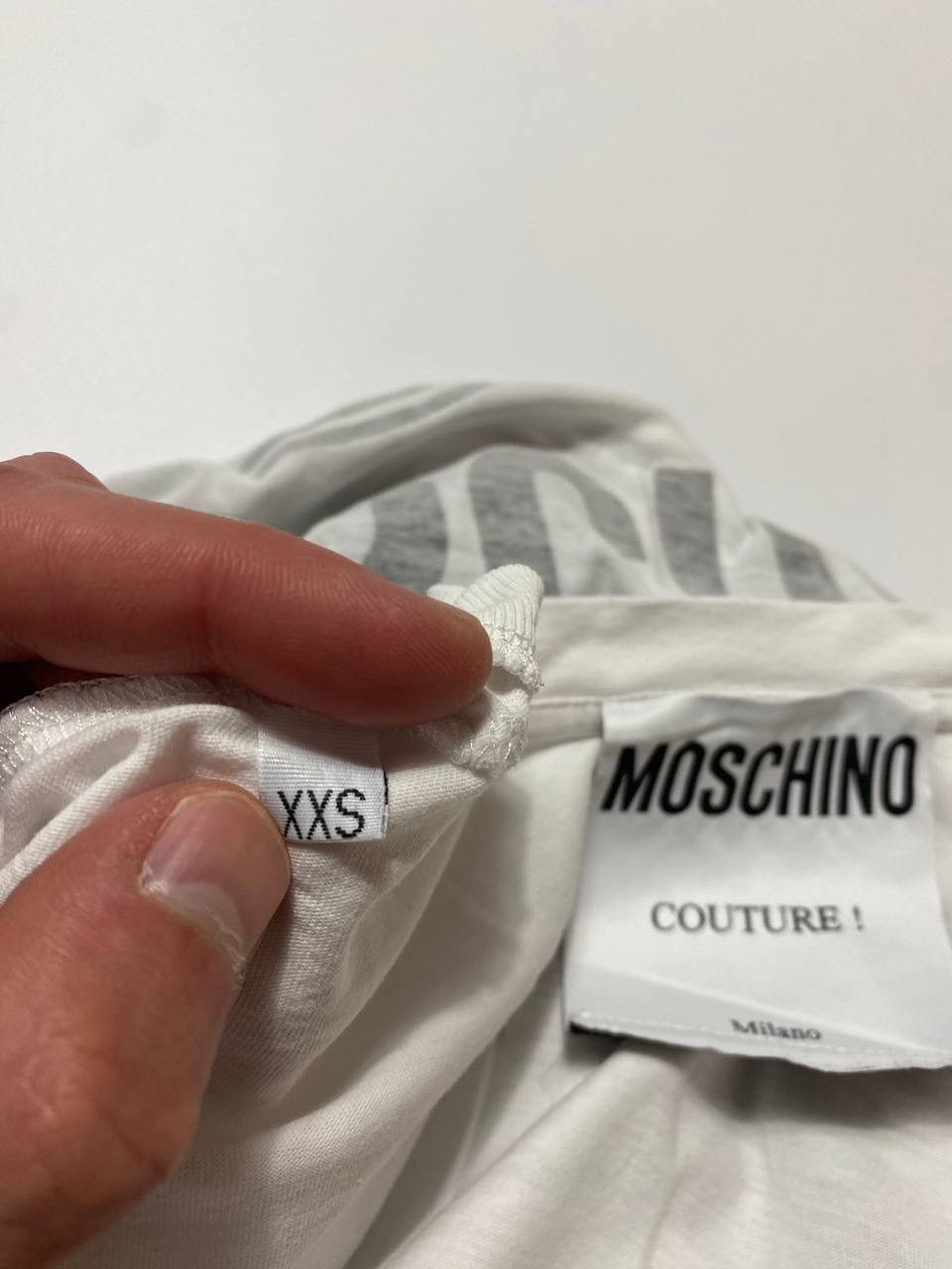 Moschino Moschino Milano T Shirt Women Luxury Style Size XS / US 0-2 / IT 36-38 - 5 Thumbnail