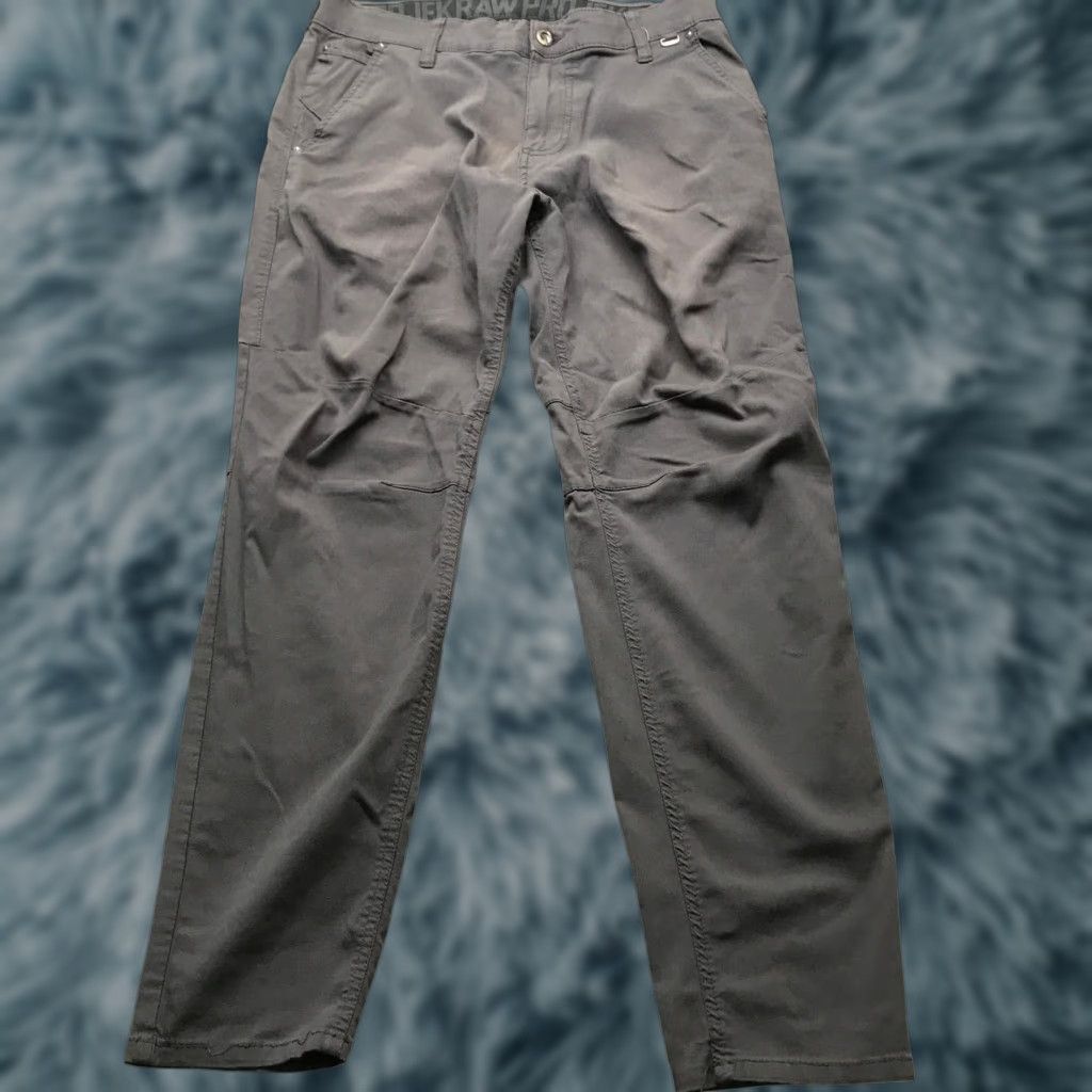 Doublet Projek Raw Chino Pants Mens 31x28 Double Knee Skinny Gray Casual Size US 31 - 1 Thumbnail