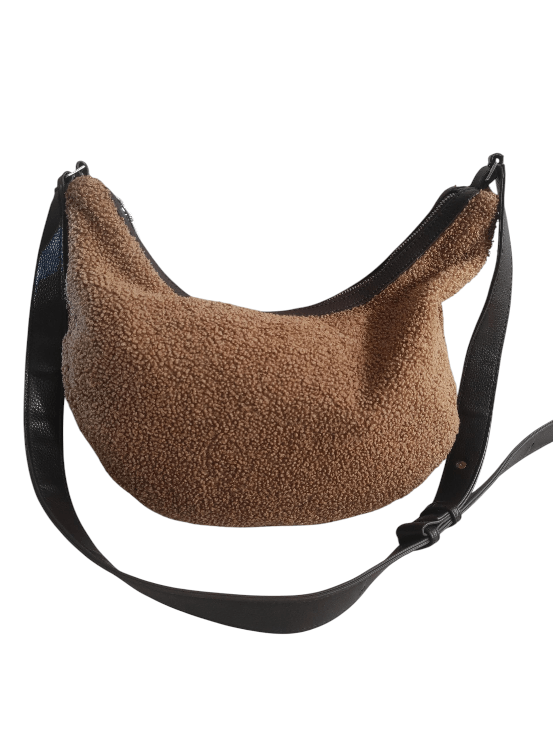 s.Oliver s.Oliver Teddy Plush Crossbody Bag Sandstein Size ONE SIZE - 6 Thumbnail