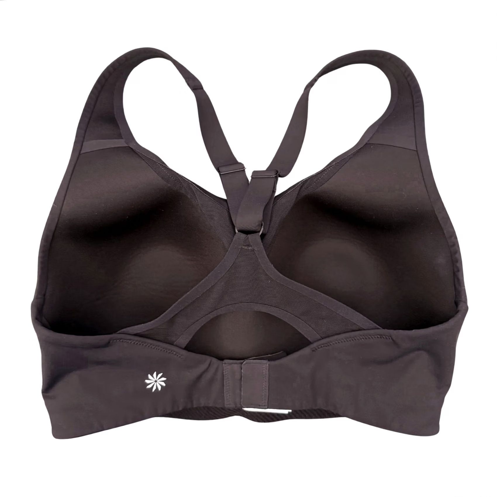 Athleta Athleta Sports Bra Main Black High Impact Wireless Adjustable Straps 34D Bra Women"> Size ONE SIZE - 3 Thumbnail