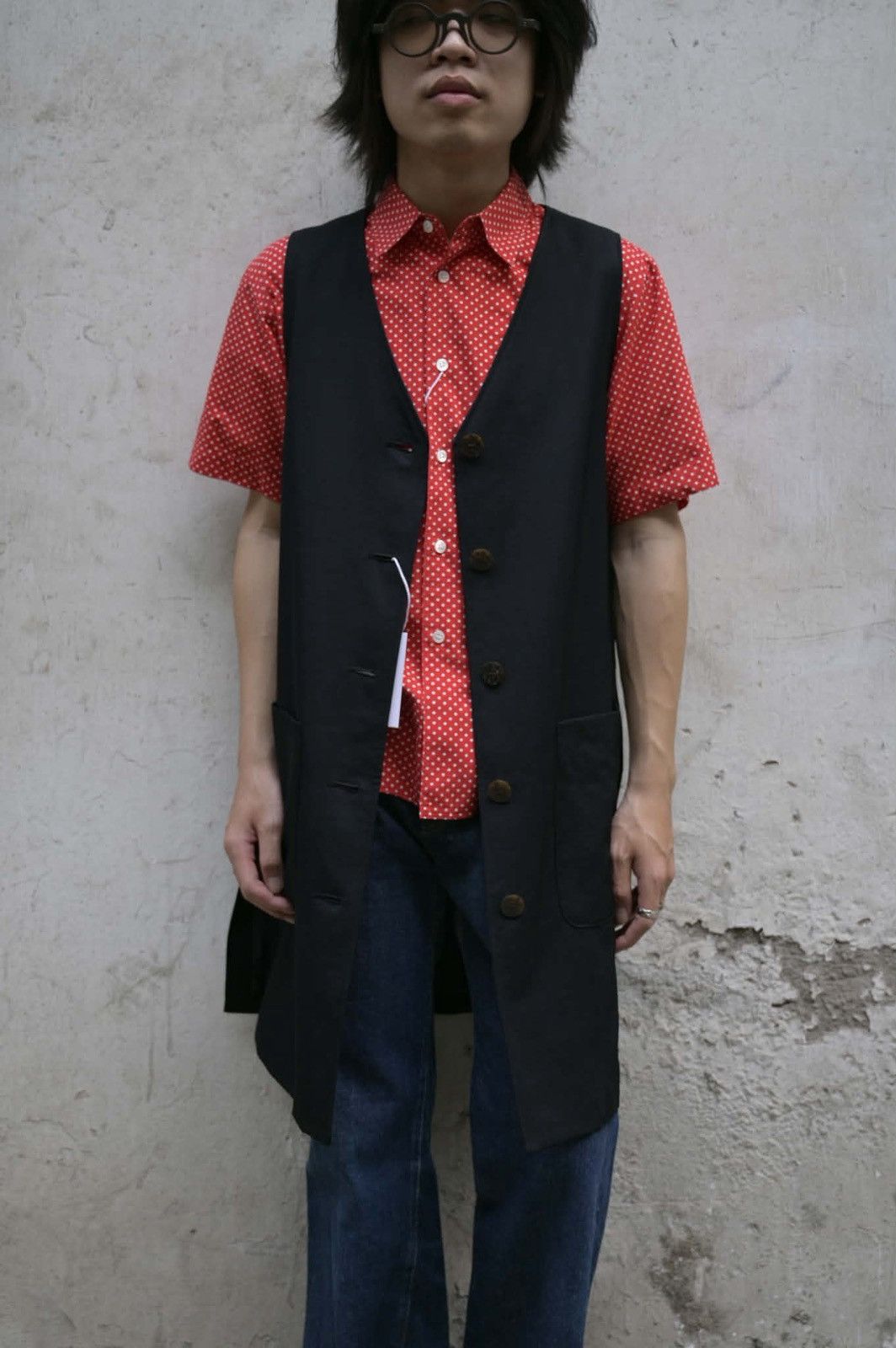 Jean Paul Gaultier JUNIOR GAULTIER Long Sleeveless Vest Size US XXS / EU 40 - 3 Thumbnail