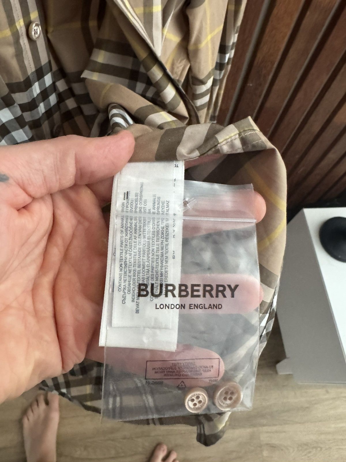 Burberry Burberry long sleeve shirt Size US M / EU 48-50 / 2 - 3 Thumbnail