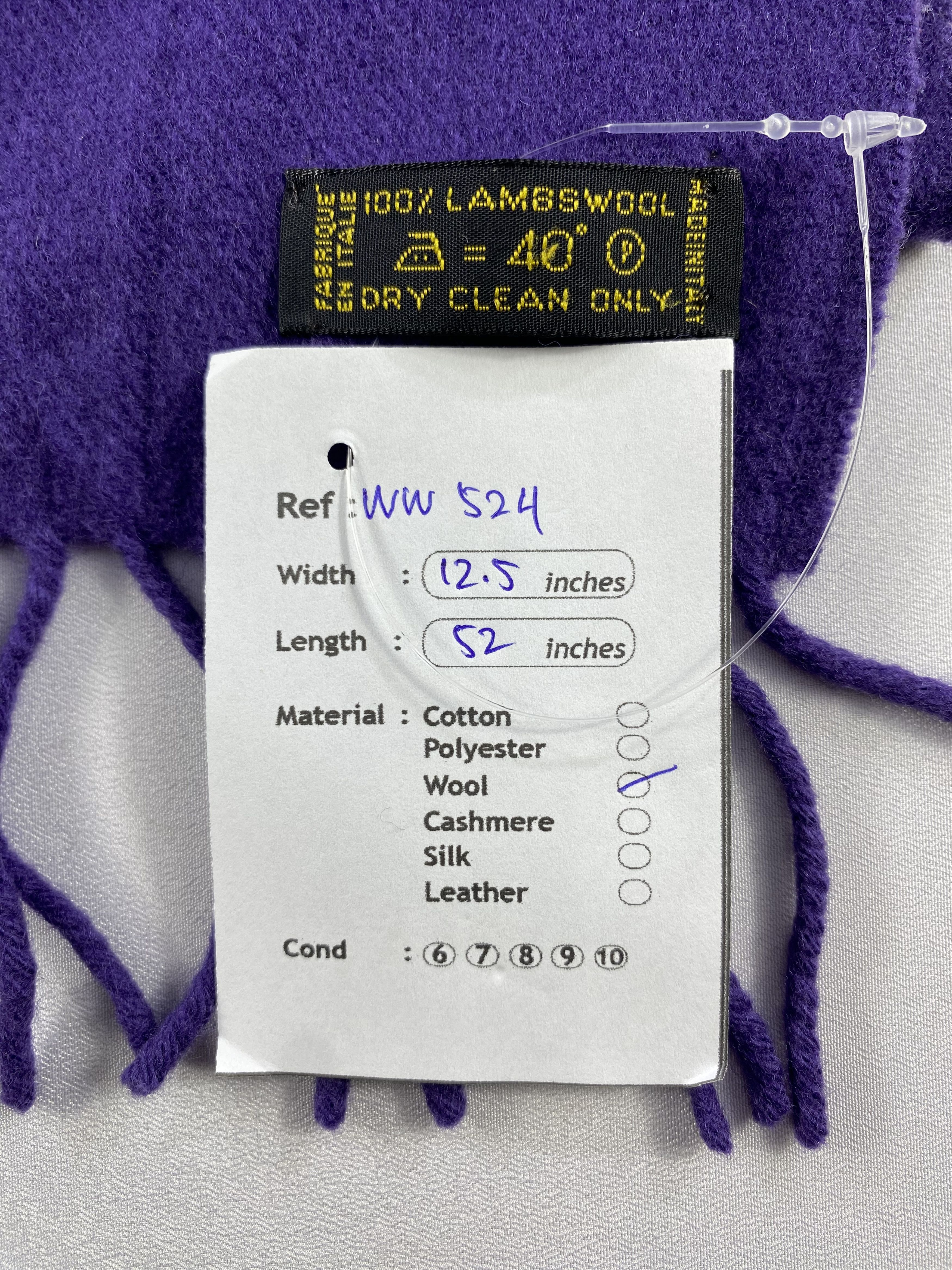 Vintage Yves Saint Laurent Scarf / Muffler / Neckwear - WW524 Size ONE SIZE - 6 Thumbnail