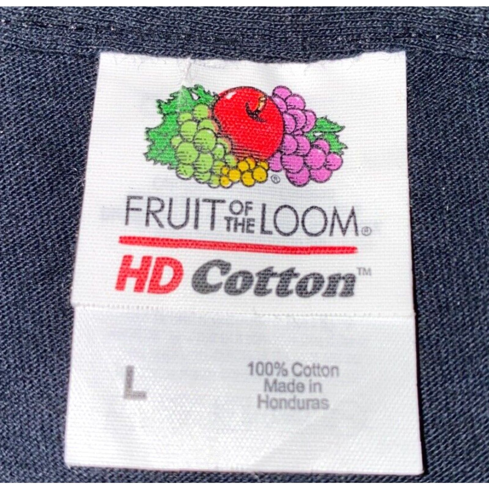 Fruit Of The Loom Fruit of the Loom Glow in the Dark Skeleton Graphic T-Shirt Mens Large Black/Green Size US L / EU 52-54 / 3 - 4 Thumbnail