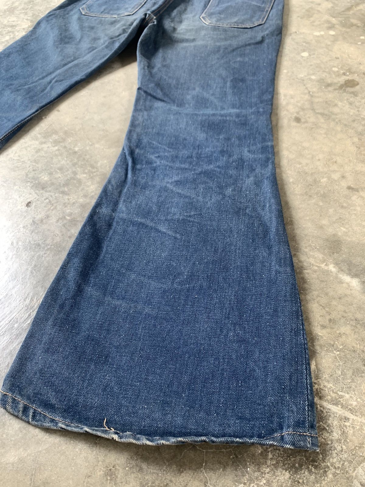Vintage Super Flare Jeans Vintage 70's Bush Pant X-WEST CANTON USA Size US 32 / EU 48 - 12 Thumbnail