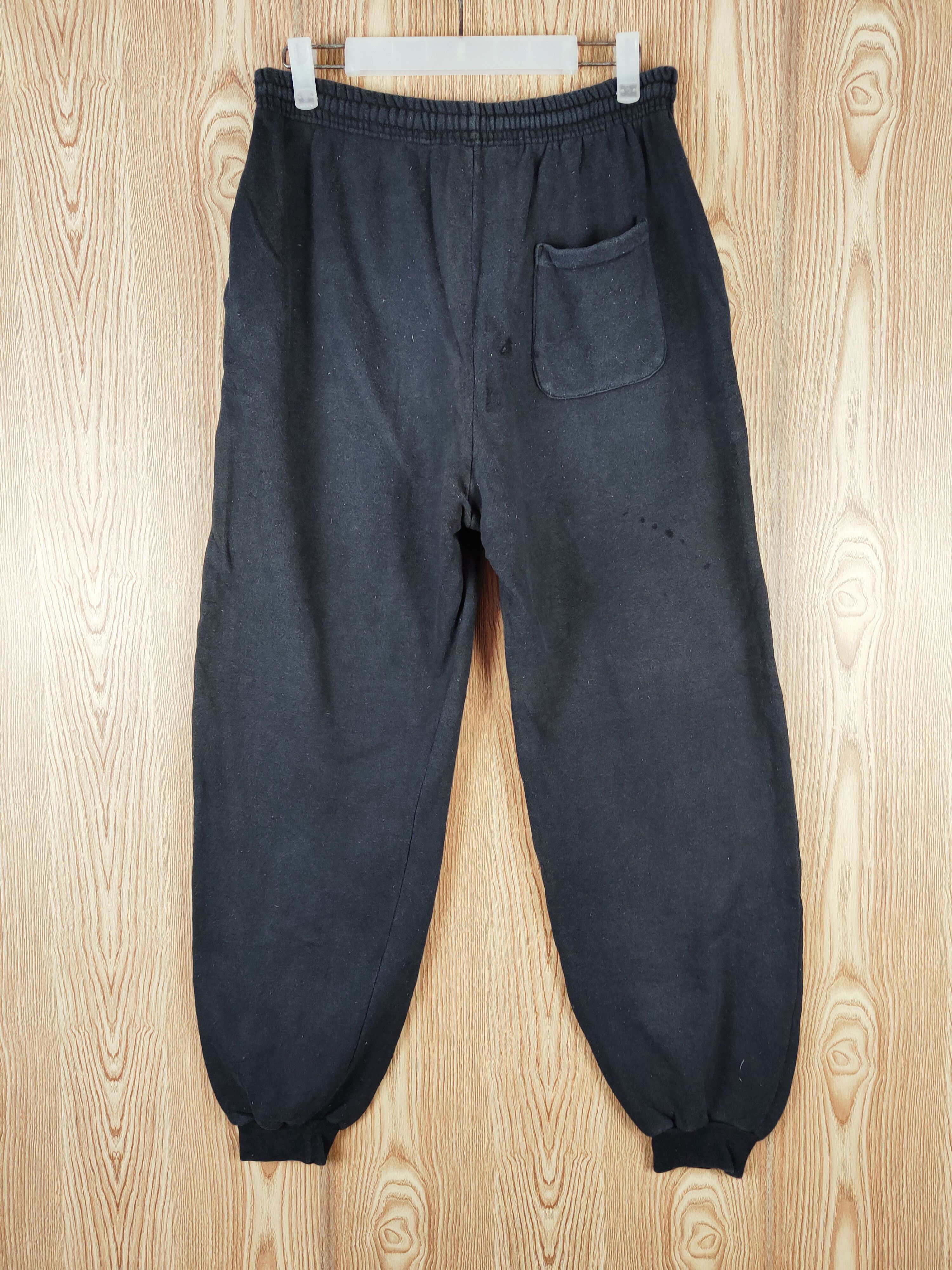 Vintage McDonald vintage Black Faded Mac Mouse Joggers pants #W188 Size 26" / US 2 / IT 38 - 8 Thumbnail