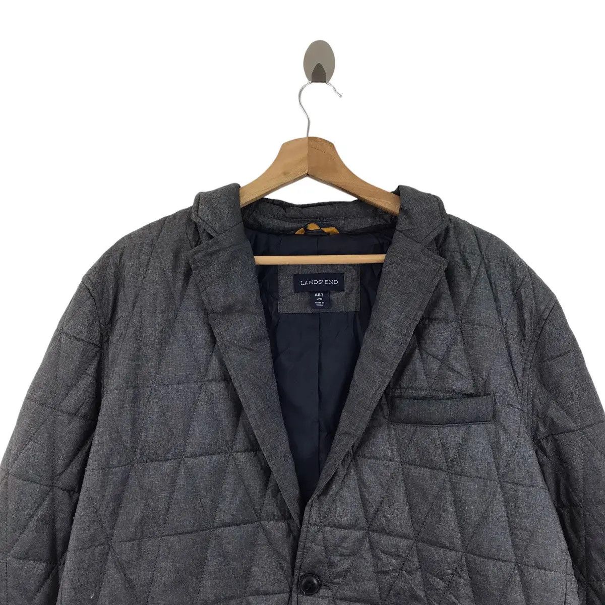 Lands' End LANDS END PRIMALOFT Fabric Quilted Puffer Jacket Windbreaker Size XL / US 12-14 / IT 48-50 - 3 Thumbnail
