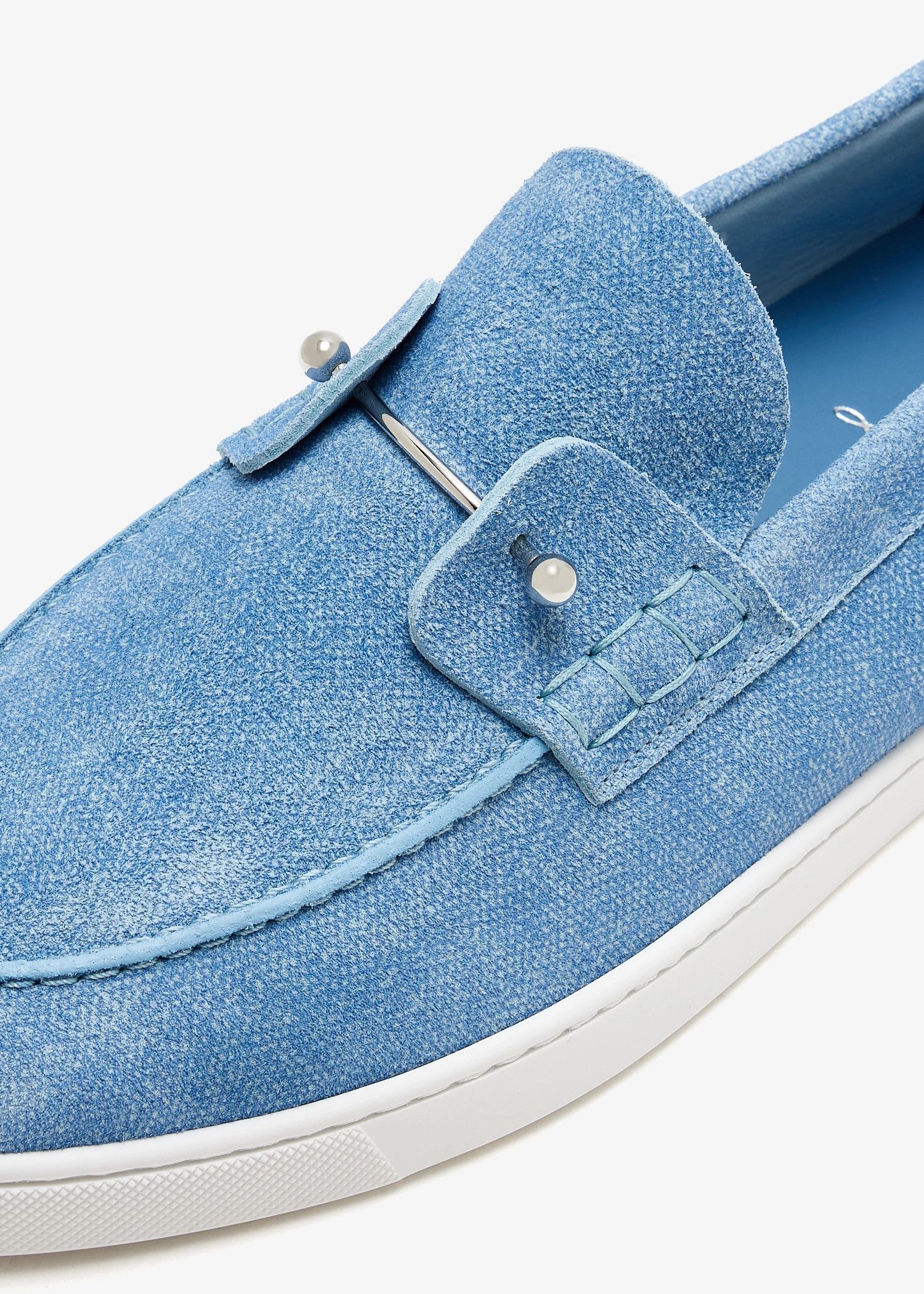 Christian Louboutin os11x0526 Chambeliboat Loafers in Blue Size US 8 / EU 41 - 2 Thumbnail