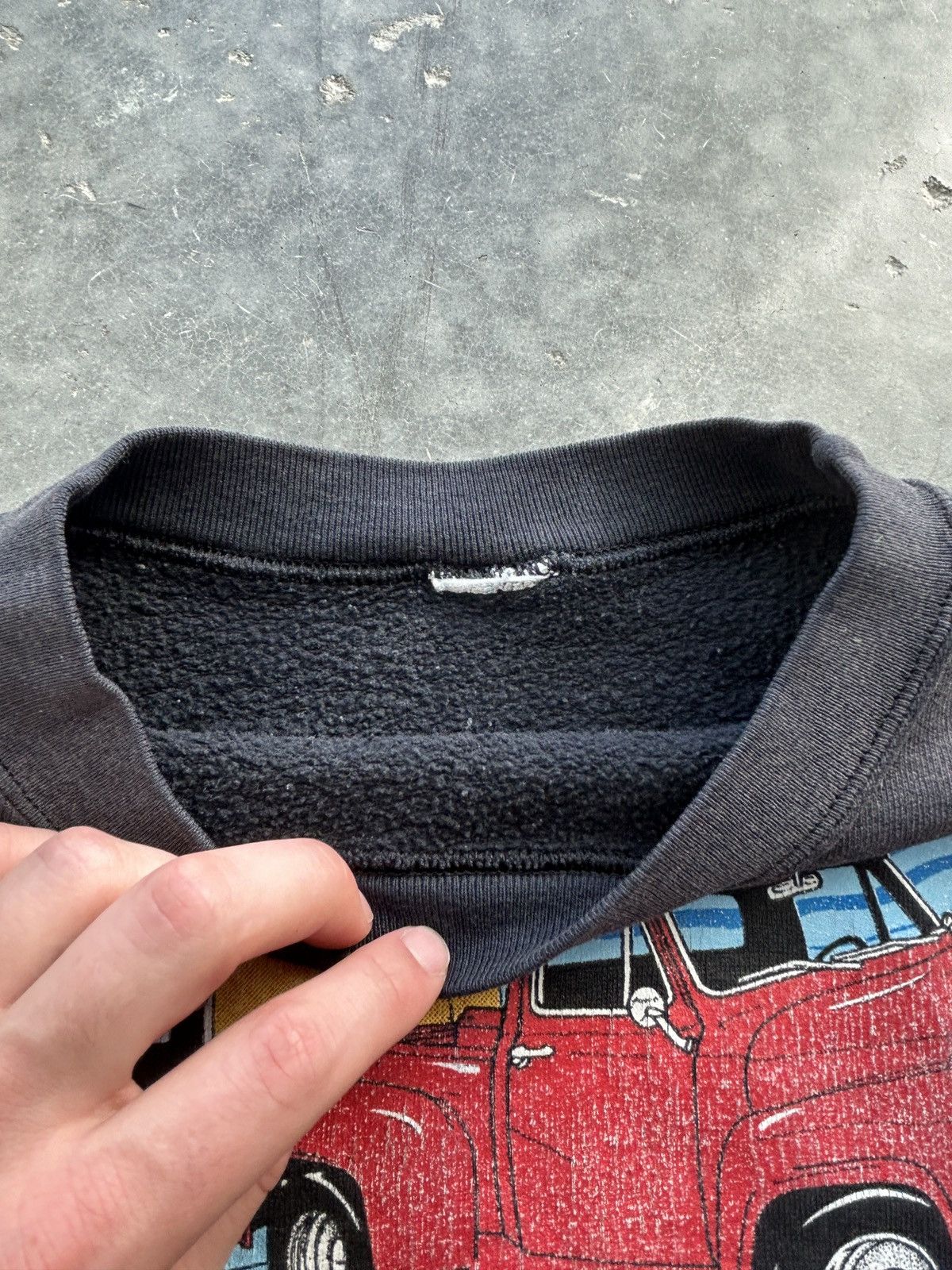 Vintage Vintage 90s Carquest Graphic Sweatshirt Faded Black Size US M / EU 48-50 / 2 - 4 Thumbnail
