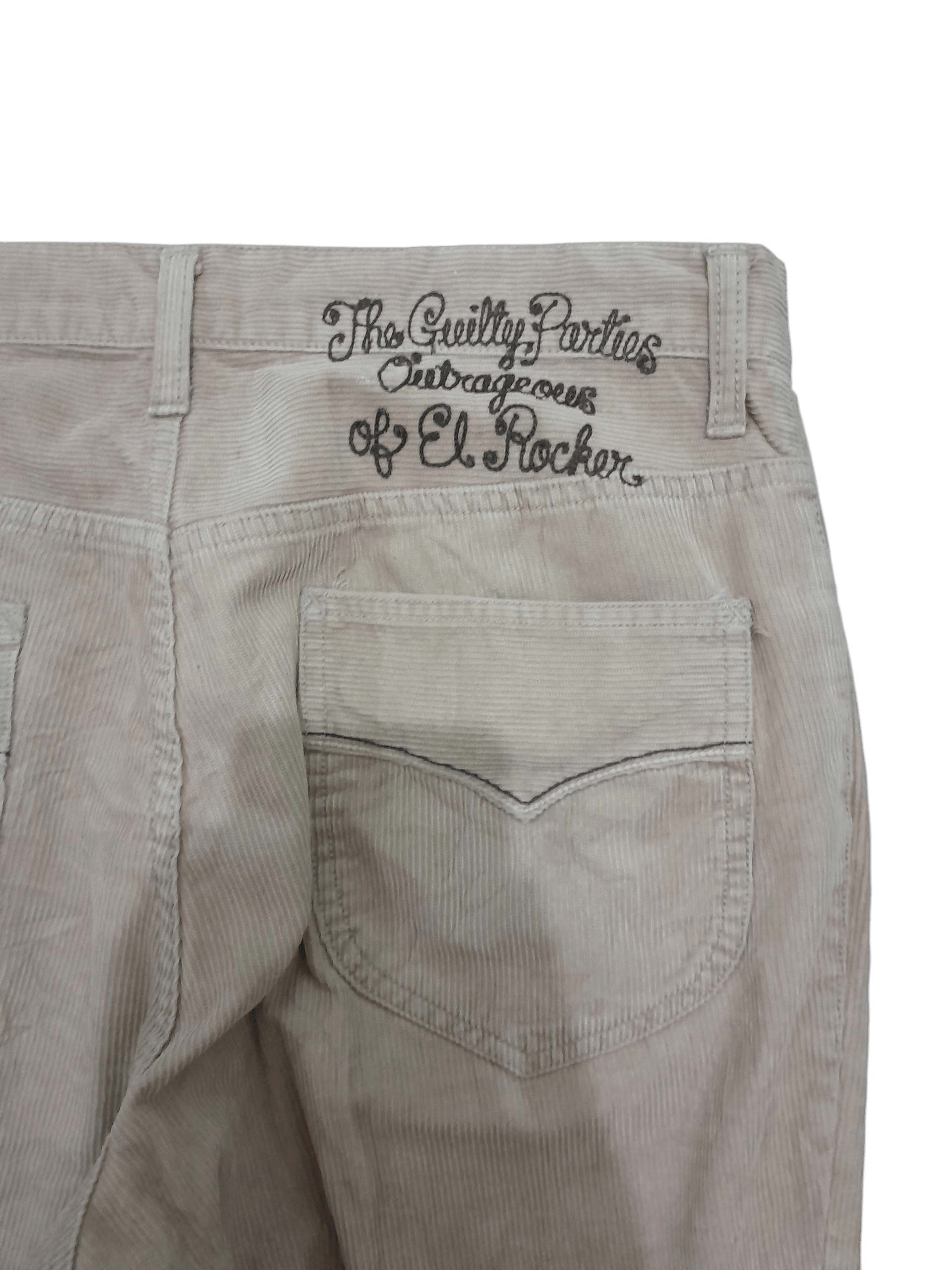 Wacko Maria Guilty parties x bankrobber corduroy pants Size US 31 - 2 Thumbnail