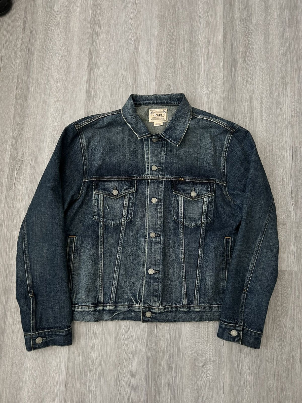 Polo Ralph Lauren Polo Ralph Lauren Vintage Jean Jacket Authentic Size US XXL / EU 58 / 5 - 1 Thumbnail