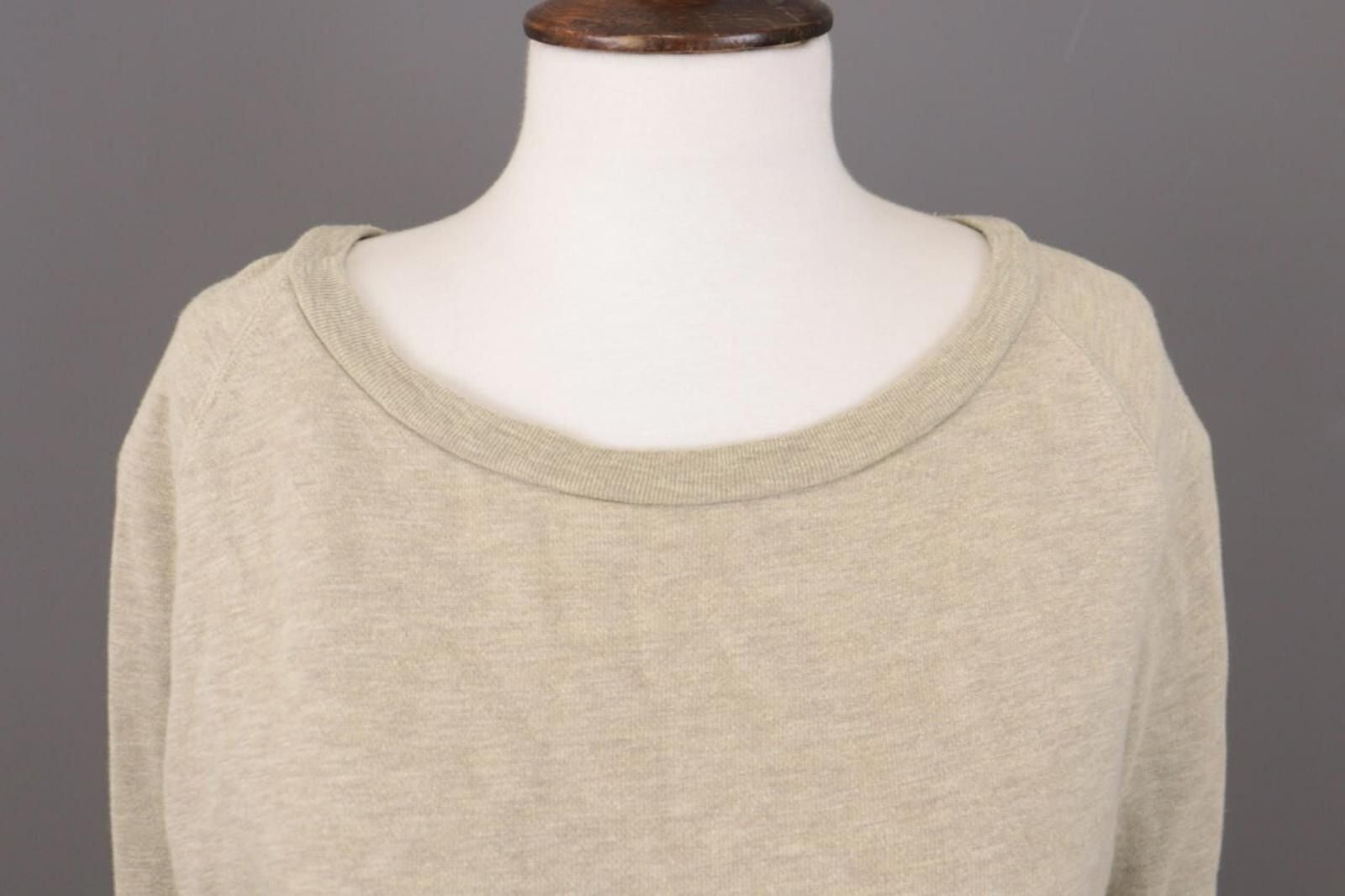 Acne Studios Acne Beige Boat Neck Jumper Sweatshirt Size S Size S / US 4 / IT 40 - 4 Thumbnail