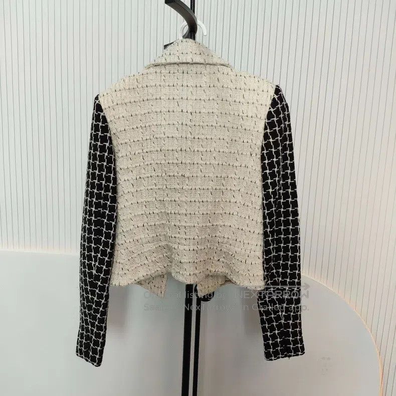 Chanel Chanel Soft and intimate little fragrant style plaid coat Size XXS / US 00 / IT 34 - 2 Thumbnail