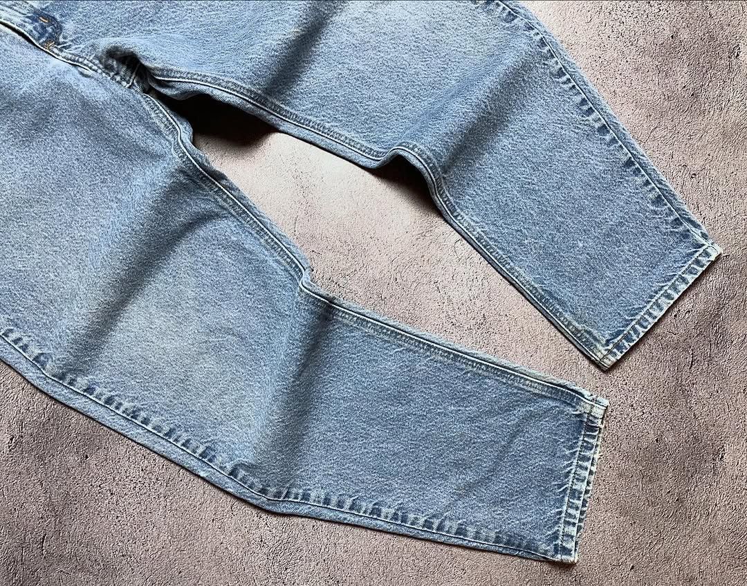 Carhartt × Vintage Vintage Carhartt Insulated Faded USA Denim Hype Baggy Jeans Size US 36 / EU 52 - 8 Thumbnail