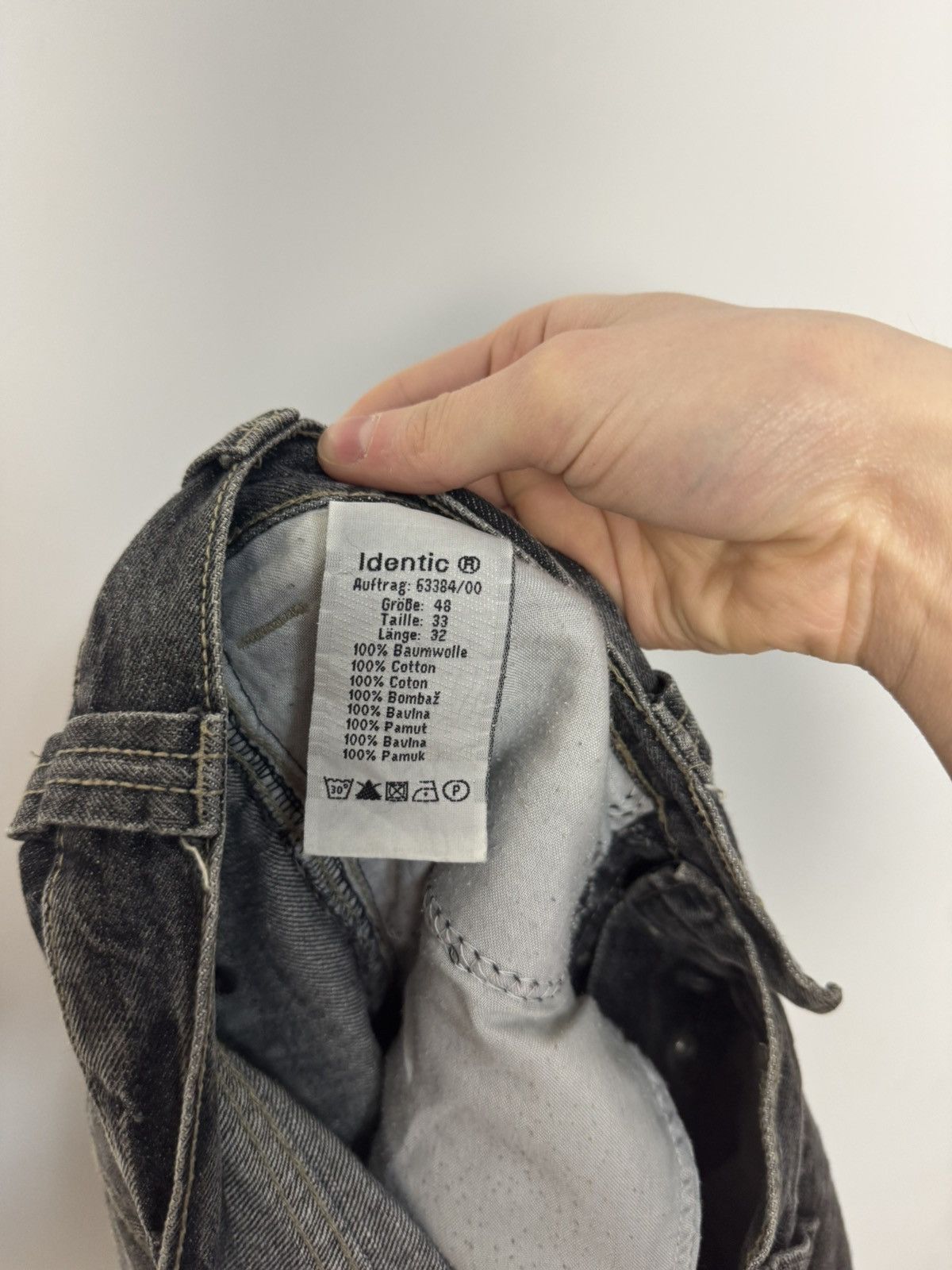 Japanese Brand Japanese Style Panelled Vintage Denim Jeans Avant Garde Size US 33 - 19 Thumbnail