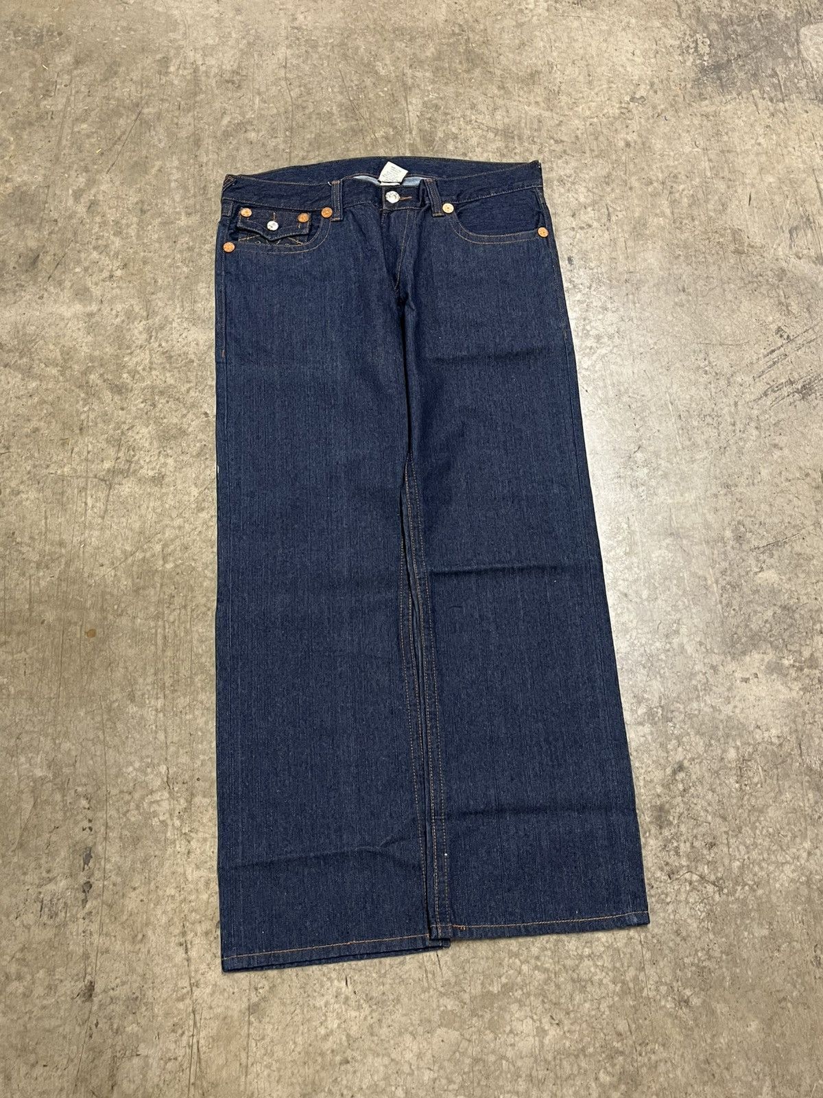True Religion × Vintage True religion baggy fit thick stitching denim NWT RARE Size US 40 / EU 56 - 10 Thumbnail