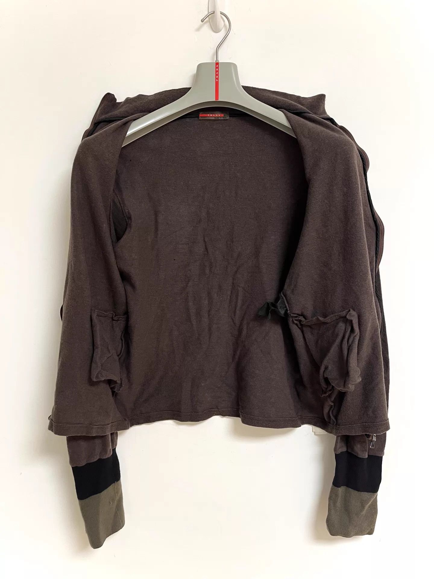 Prada Prada Sport Vintage 00ss Women's Knit Jacket Size L / US 10 / IT 46 - 5 Thumbnail