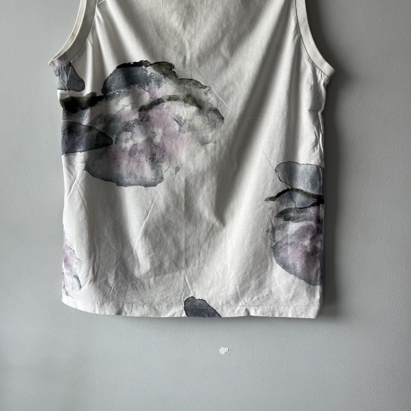 Acne Studios Acne Studios Zone Merci Printed Tank Top Abstract Floral Size M / US 6-8 / IT 42-44 - 5 Thumbnail
