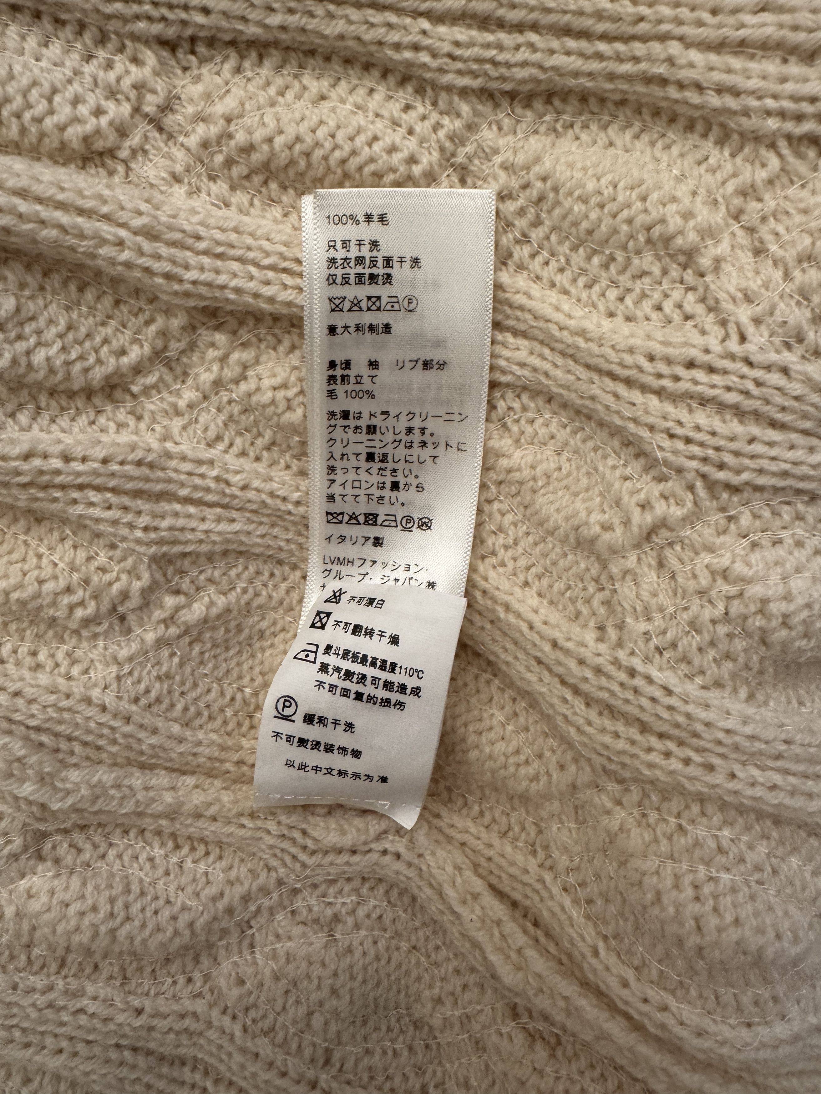 Celine × Hedi Slimane SS20 Wool Sequined Cardigen Runway Show Hedi Slimane Size US M / EU 48-50 / 2 - 9 Thumbnail