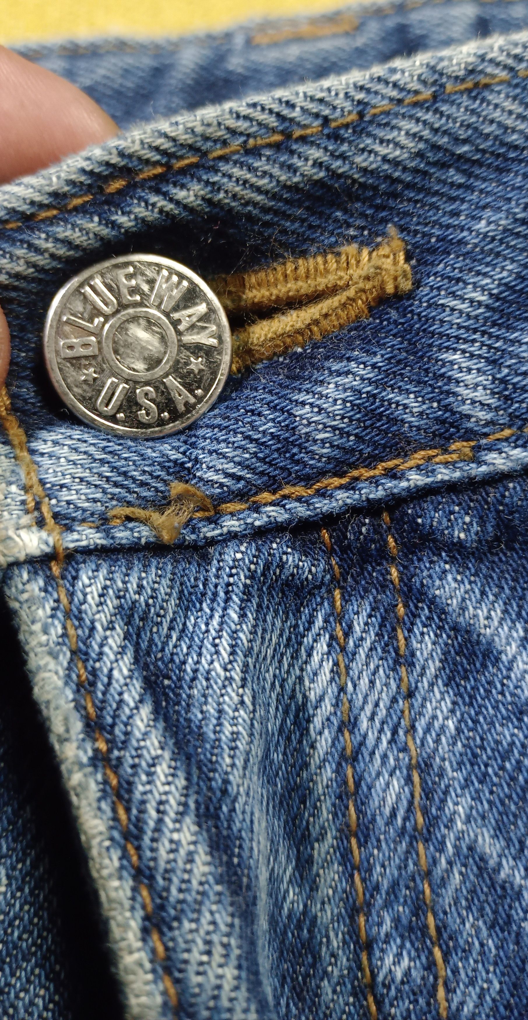 Japanese Brand Blue Way Saipan USA Jeans Size US 32 / EU 48 - 8 Thumbnail