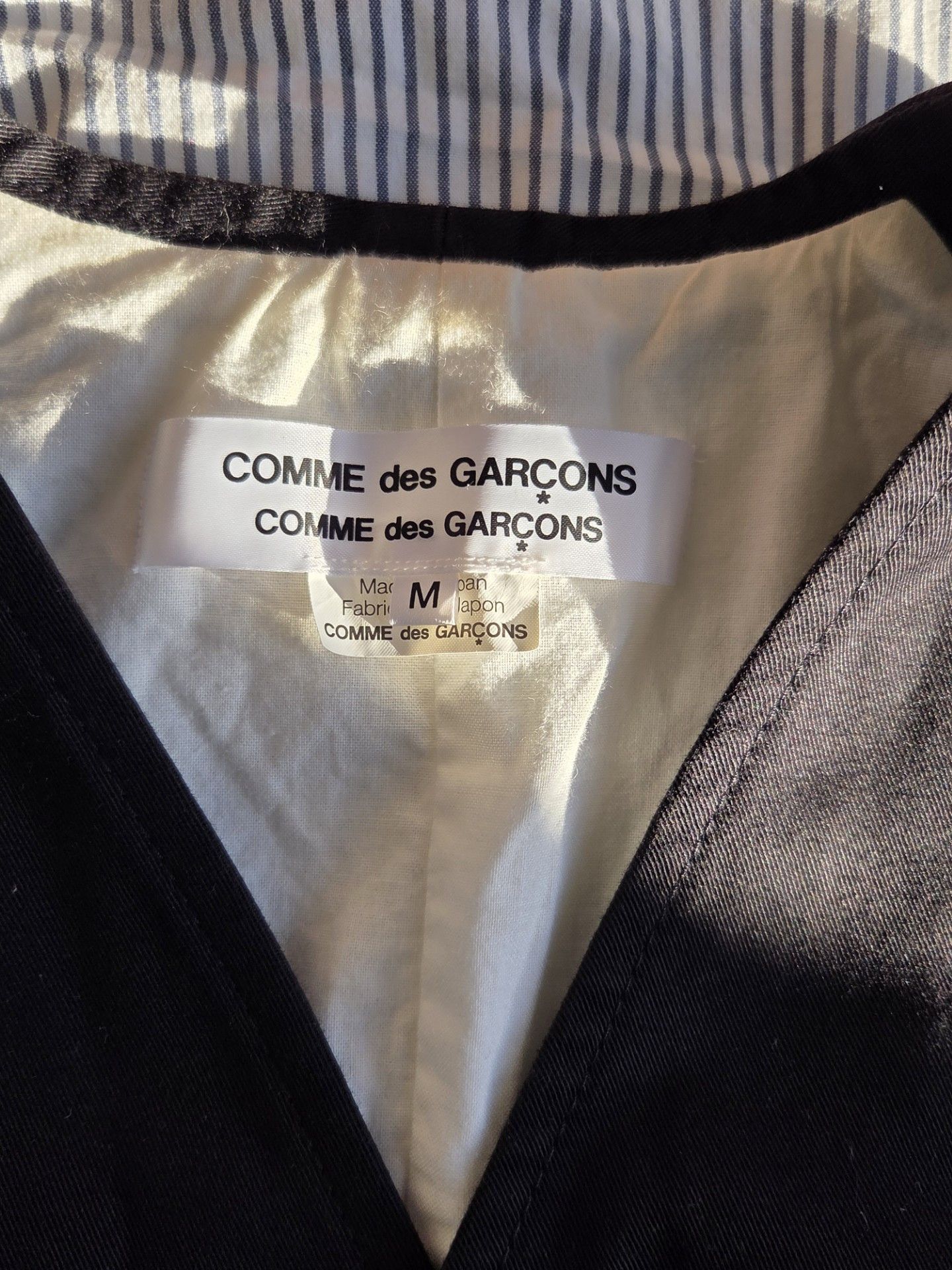 Comme des Garcons Comme des Garcons black waistcoat Size M / US 6-8 / IT 42-44 - 3 Thumbnail