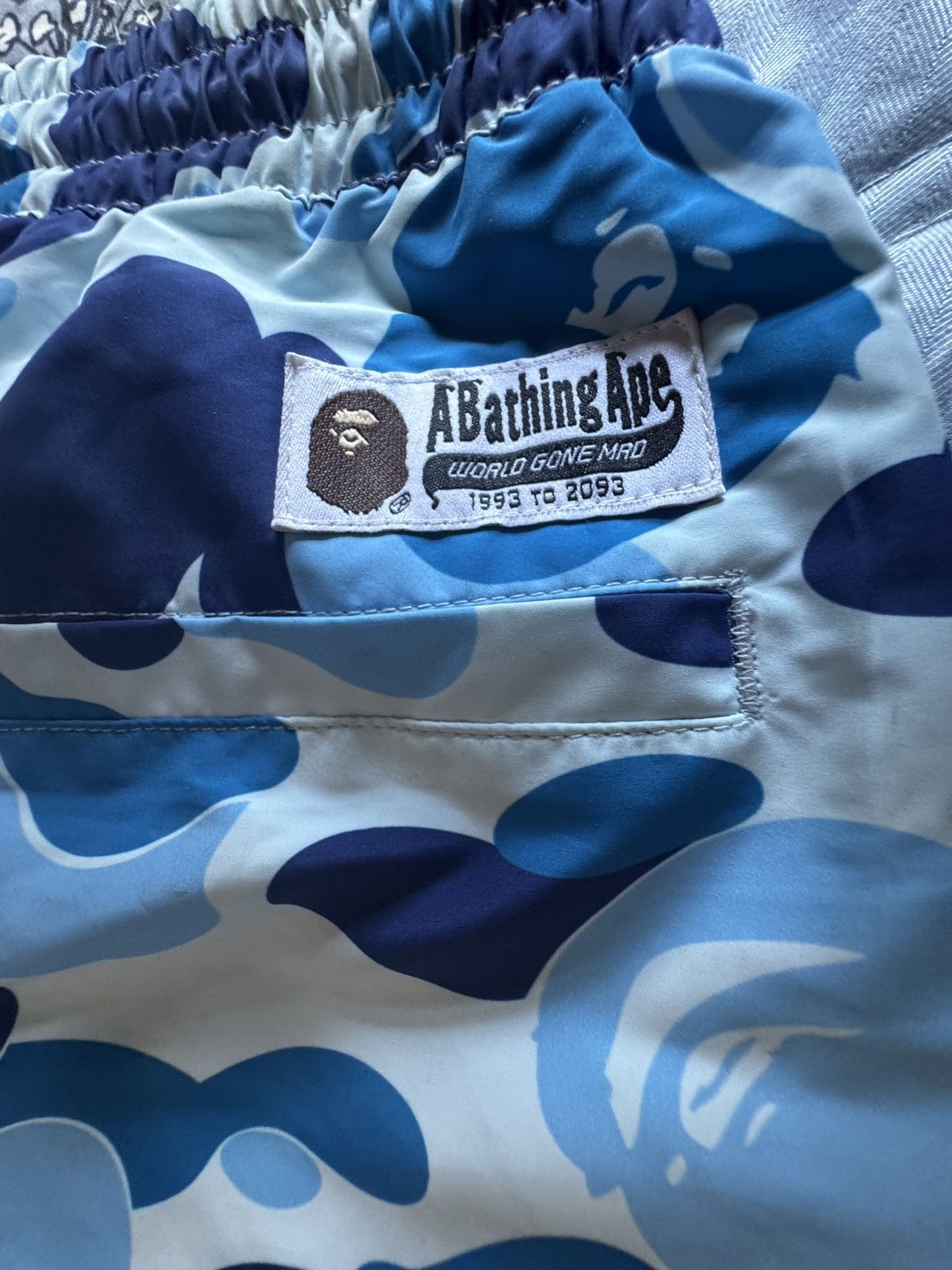 Bape ABC CAMO BEACH SHORTS Size US 32 / EU 48 - 9 Thumbnail