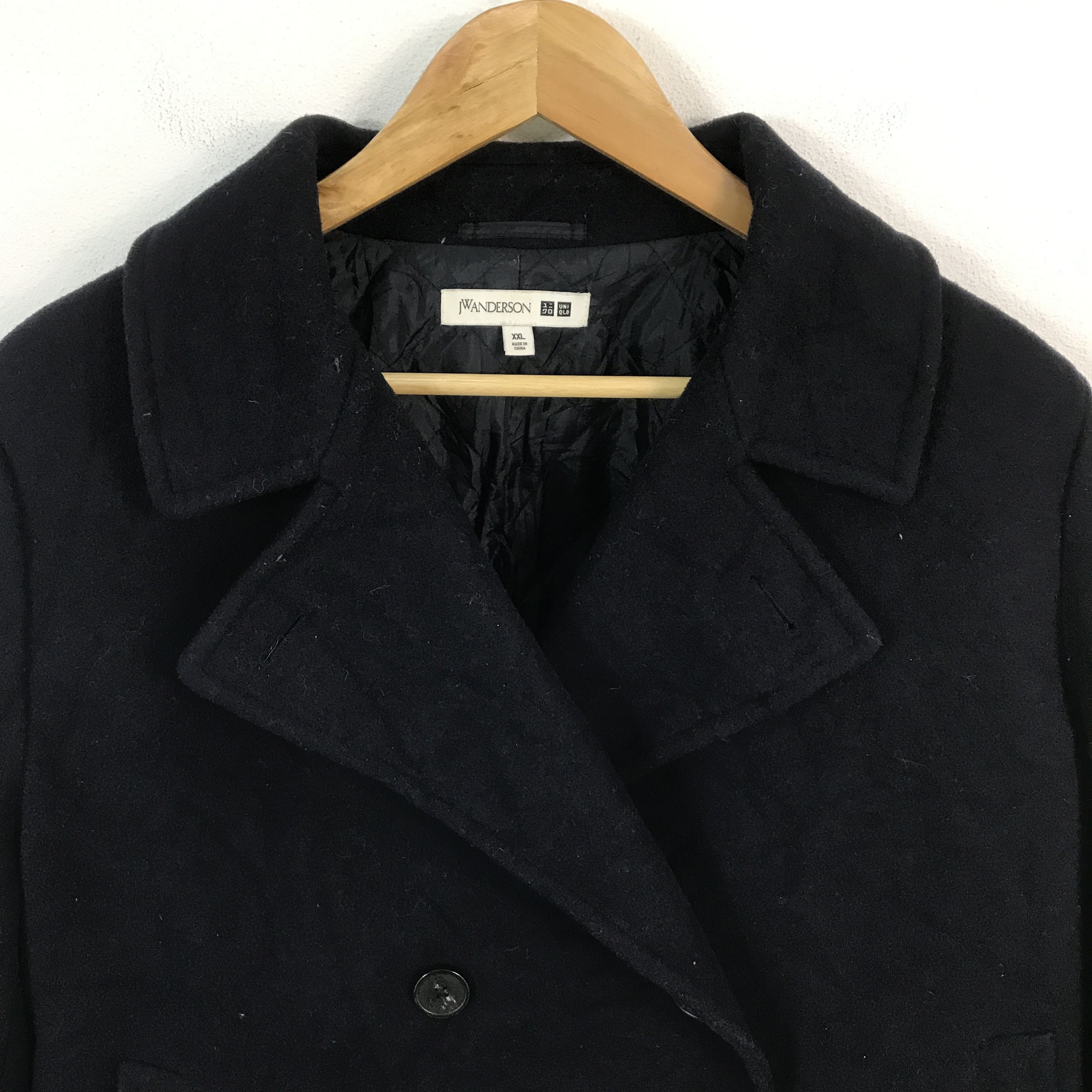 JW Anderson × Uniqlo J.w Anderson x Uniqlo Wool double breasted coat jacket Size US XXL / EU 58 / 5 - 3 Thumbnail