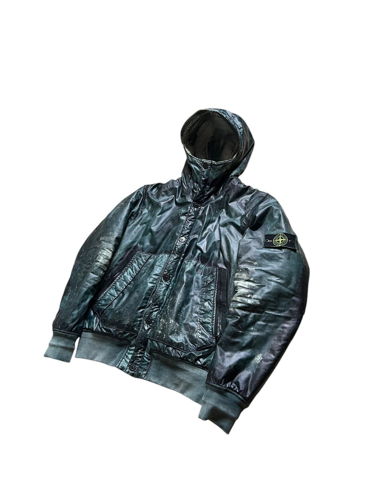Massimo Osti × Stone Island Stone Island 30 Anni Hand-Dyed Custom Jacket – One of One Size US L / EU 52-54 / 3 - 2 Thumbnail