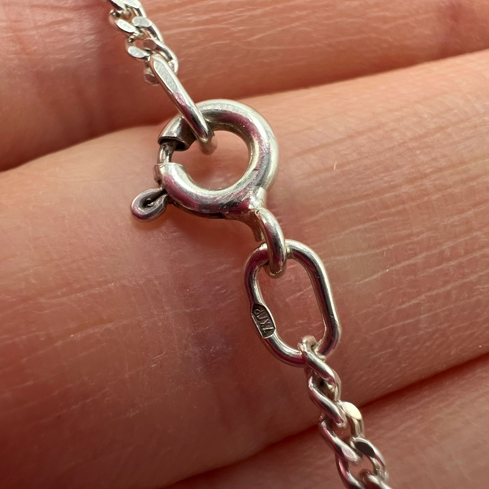 Sterling Silver Sterling Silver 925 Cute Girl Pendant Necklace Jewelry 5.48g Size ONE SIZE - 6 Thumbnail