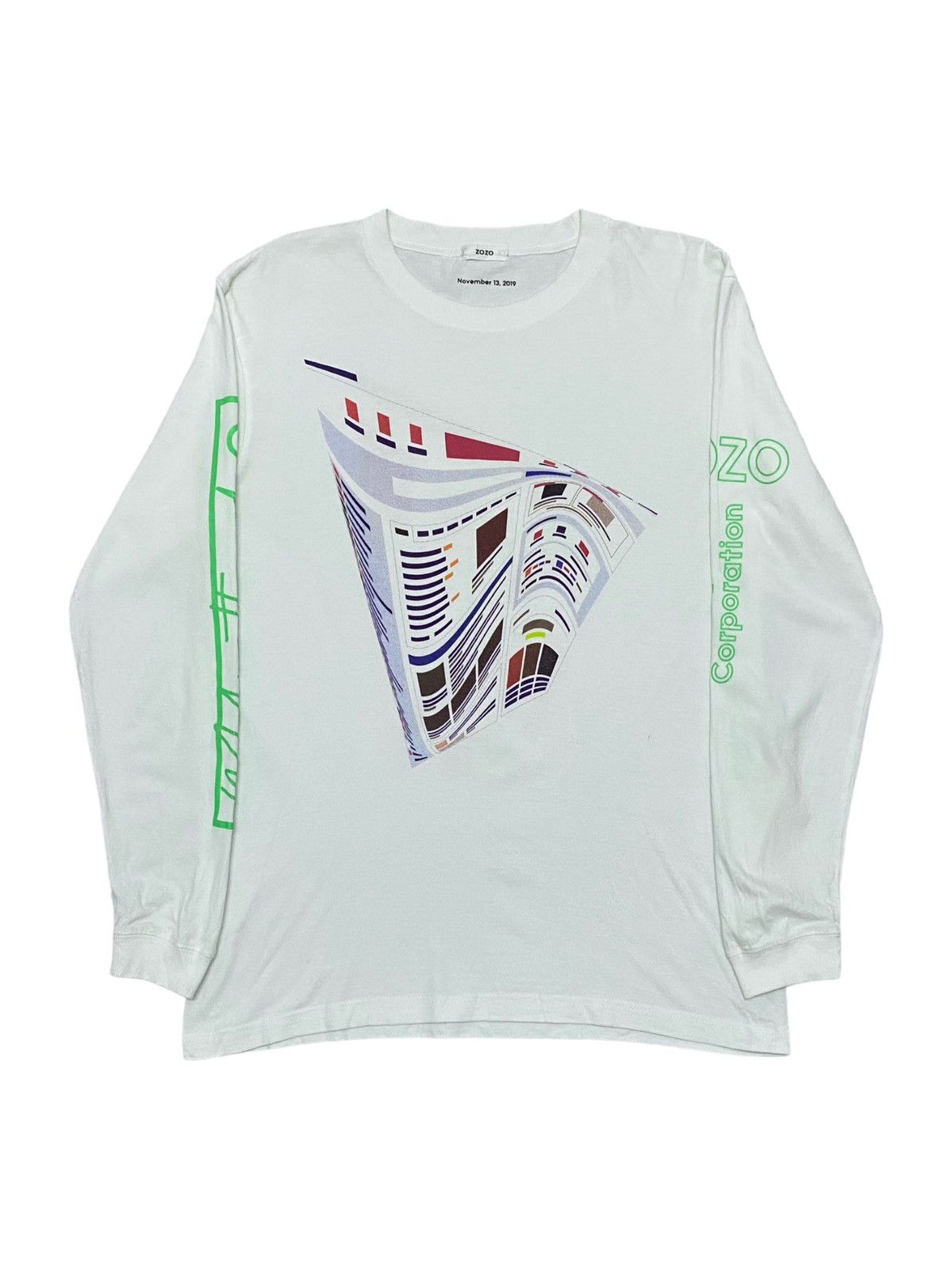 Zozo Company Tee Yahoo Japan Art Graffiti Psychedelic